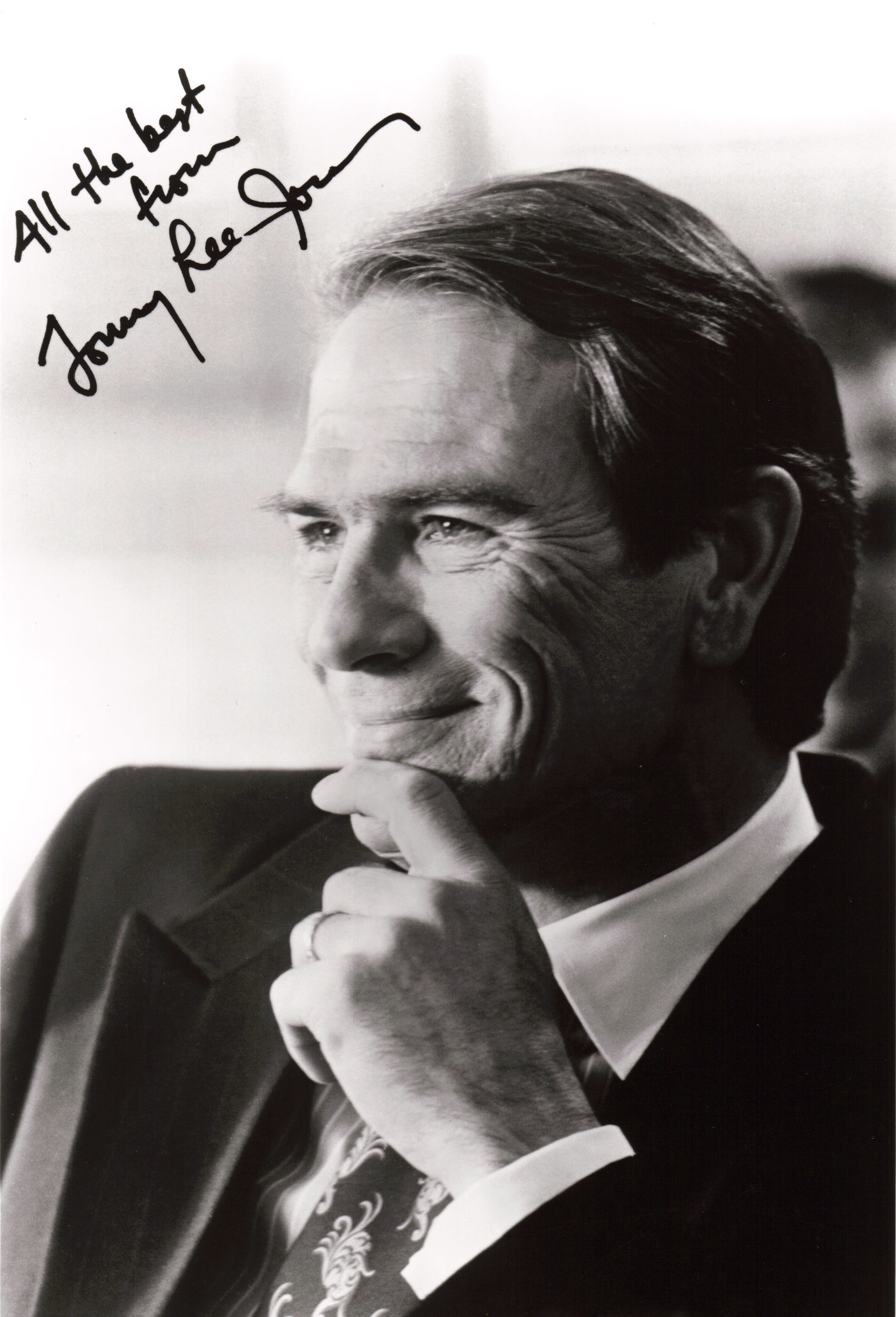 1900x2800 Tommy Lee Jones Autograph, Phone