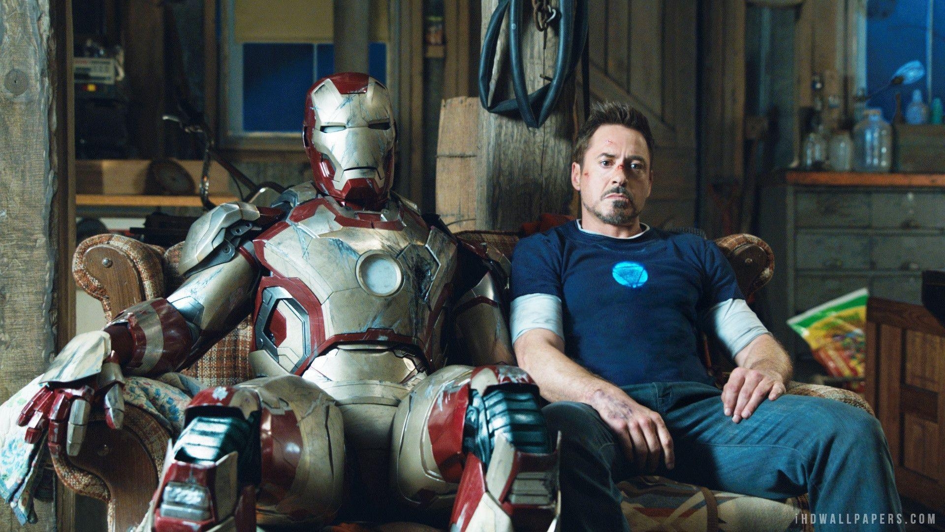 1920x1080 Robert Downey Jr Iron Man 3 HD Wallpaper, Desktop