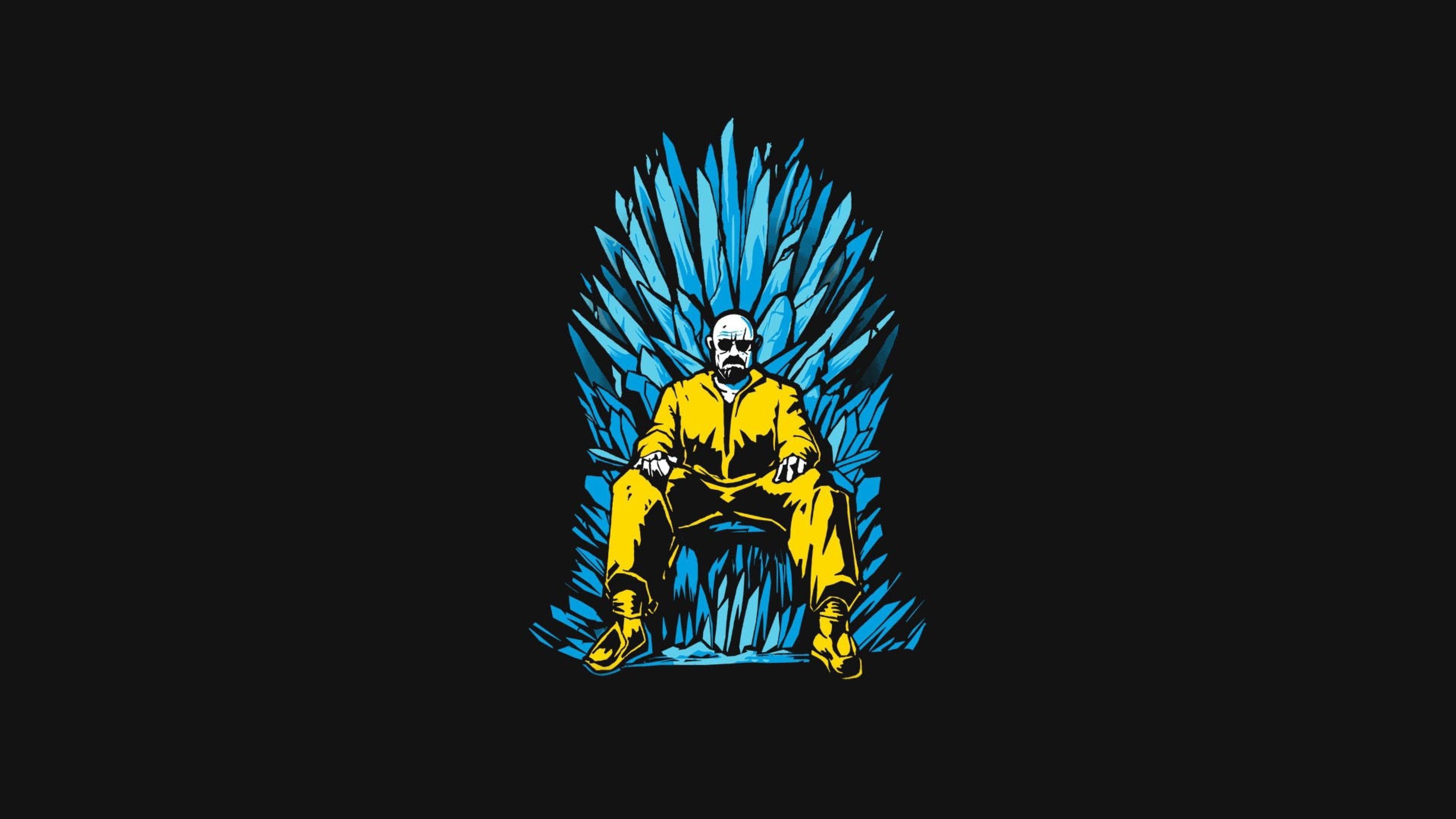 3840x2160 Walter White Game Of Thrones Minimalism 4K Wallpaper, HD, Desktop