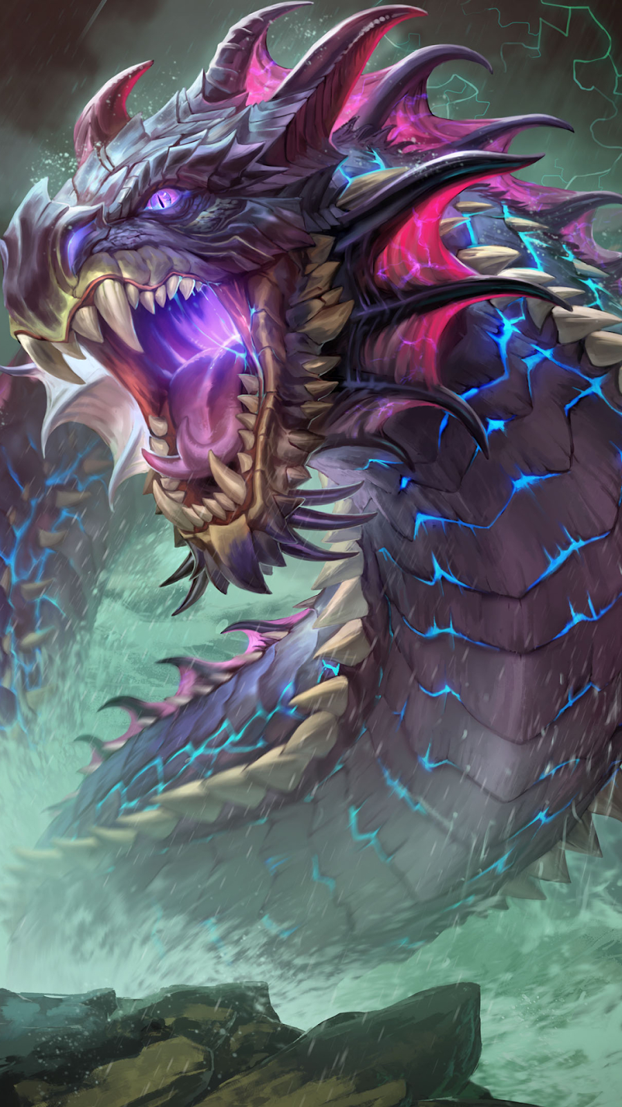 900x1600 Jormungandr (Smite) HD Wallpaper Mobile Walls, Phone