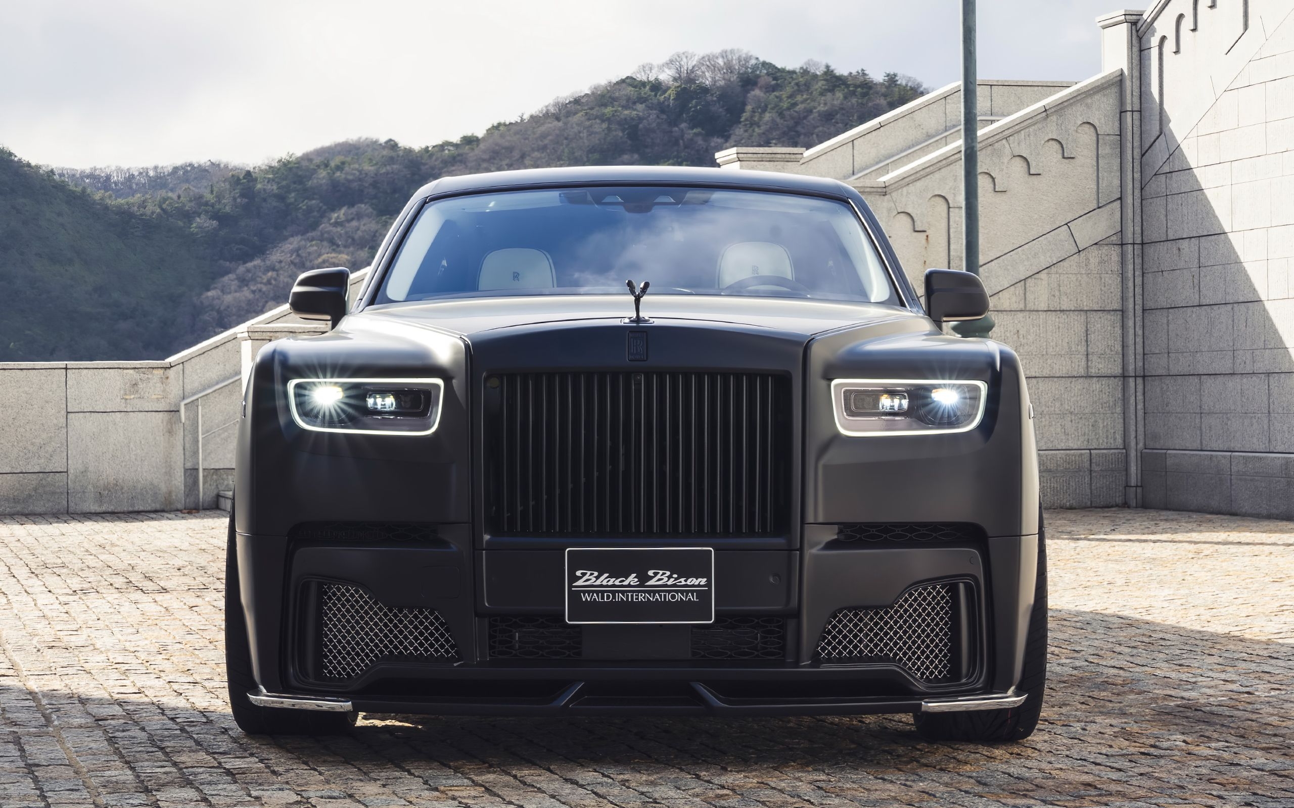 2560x1600 Rolls Royce Cullinan, Black, Bison, Black Wallpaper & Background Image, Desktop