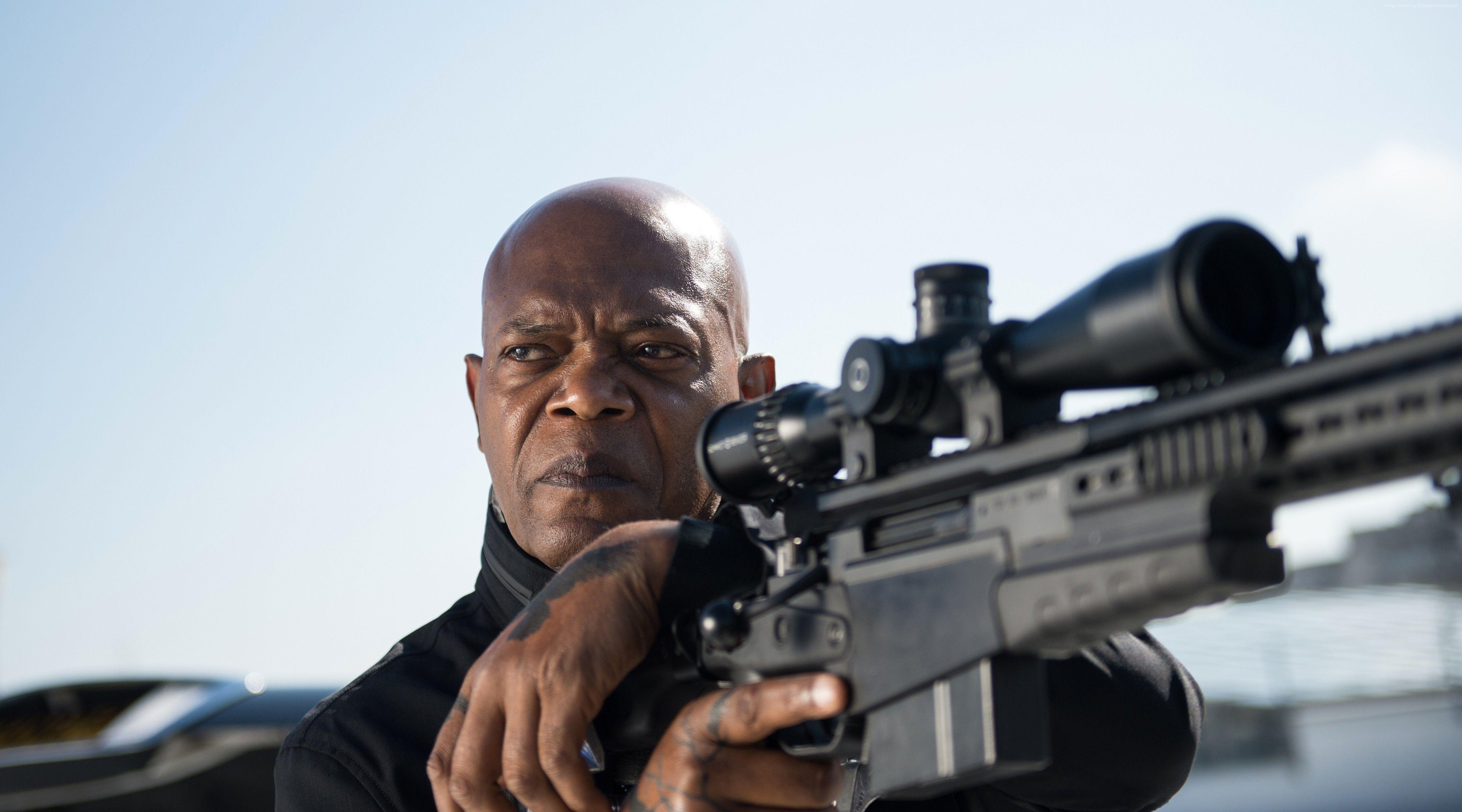 4550x2530 Wallpaper The Hitman's Bodyguard, Samuel L. Jackson, 4k, Movies, Desktop