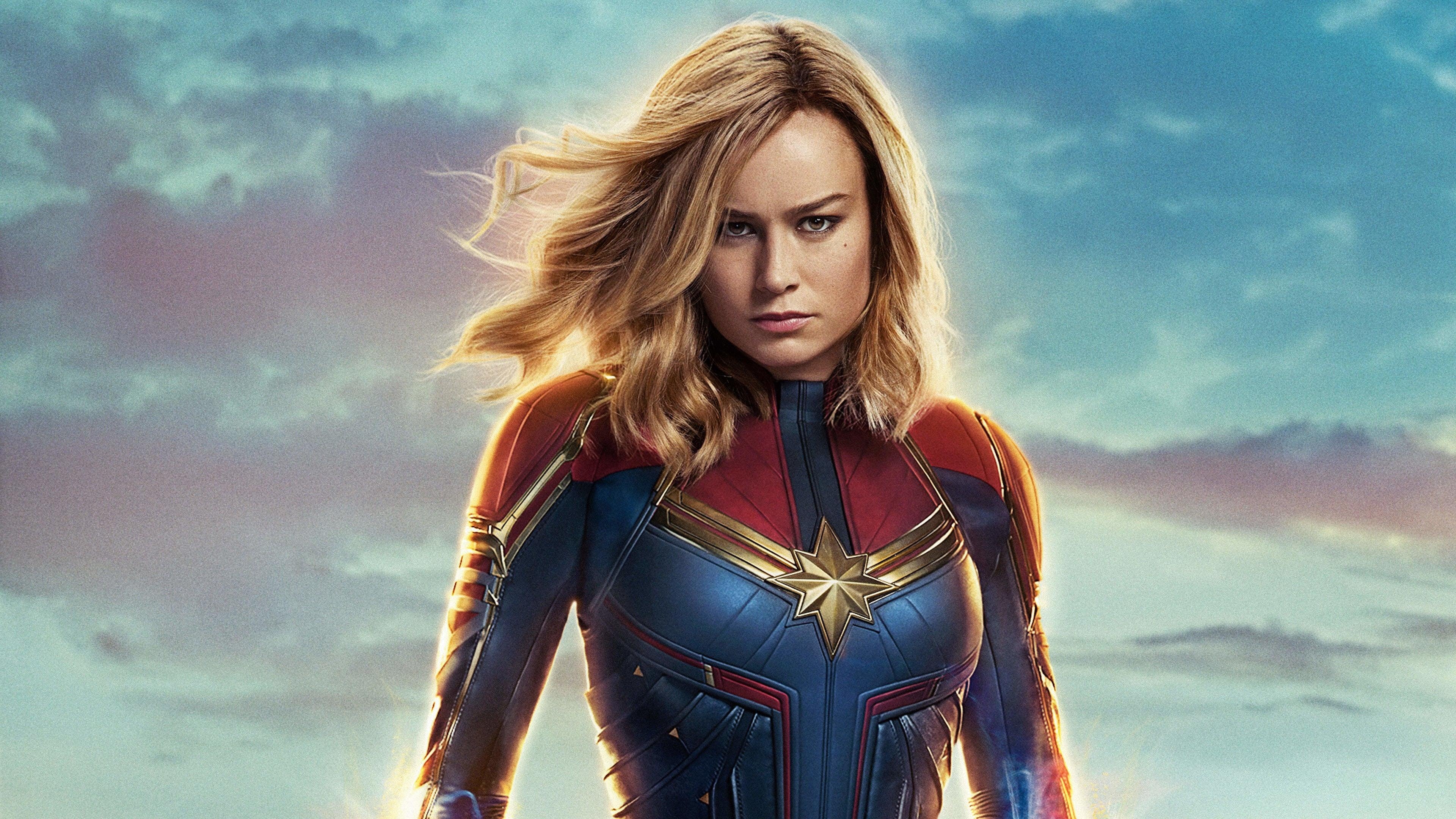 3840x2160 Wallpaper Brie Larson, Captain Marvel 2019  UHD 4K Picture, Desktop