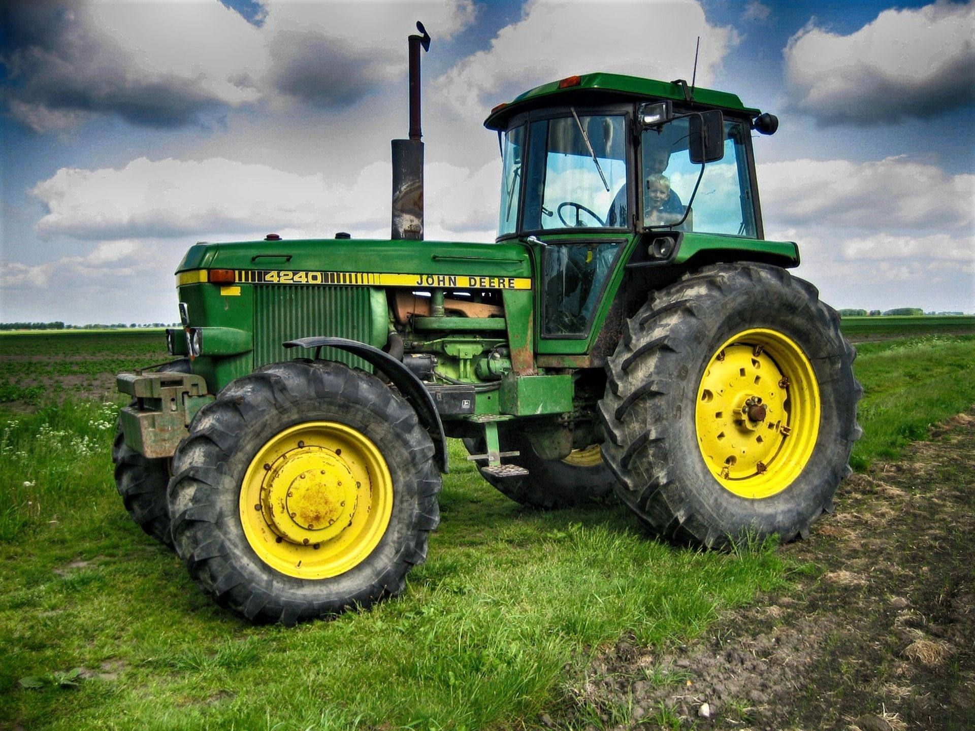 1920x1440 John Deere 4240 Tractor Wallpaper Free Download Deere 4240 4wd HD Wallpaper, Desktop