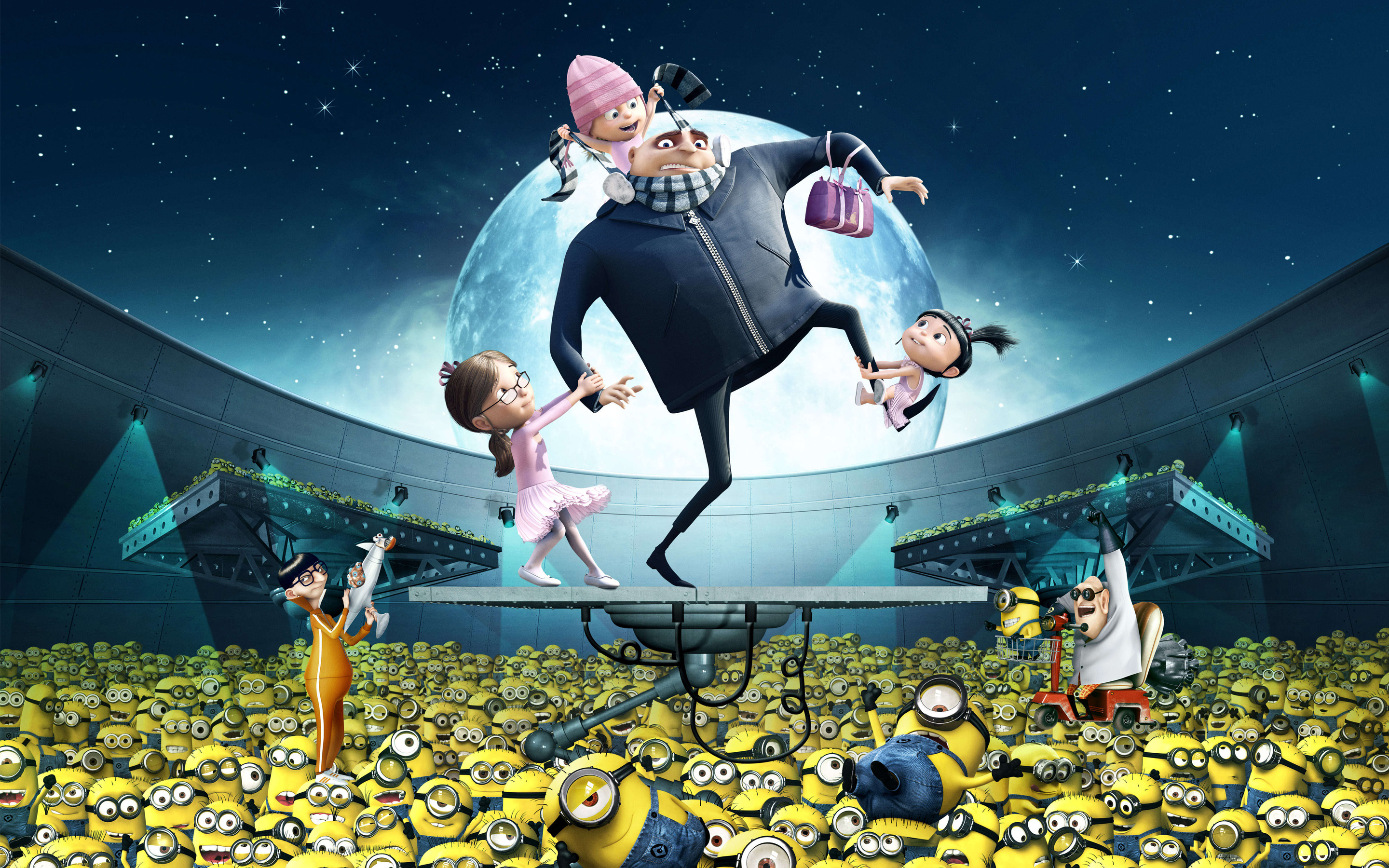 2880x1800 Gru Kids Minions Despicable Me HD wallpaper, Desktop