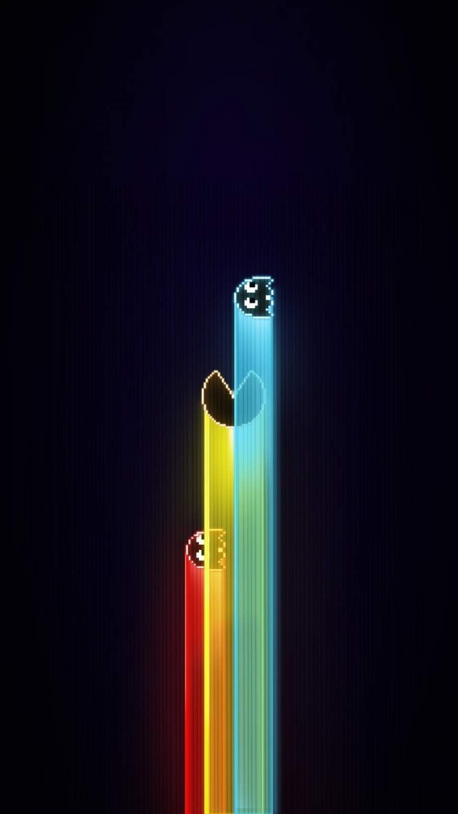 900x1600 Pacman Amoled iPhone Wallpaper. iPhone wallpaper, iPhone wallpaper video, Pacman, Phone