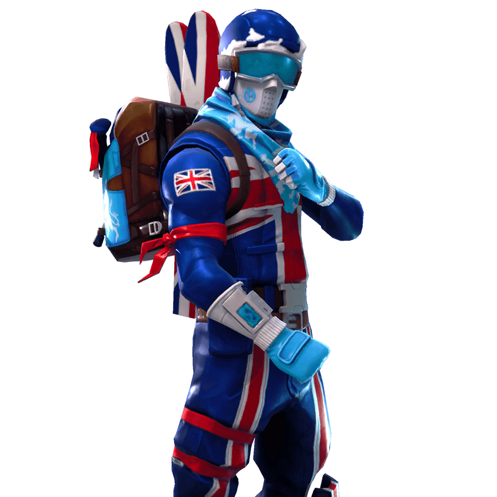 1030x1030 Alpine Ace (GBR) Great Britain Fortnite Outfit Skin, Phone