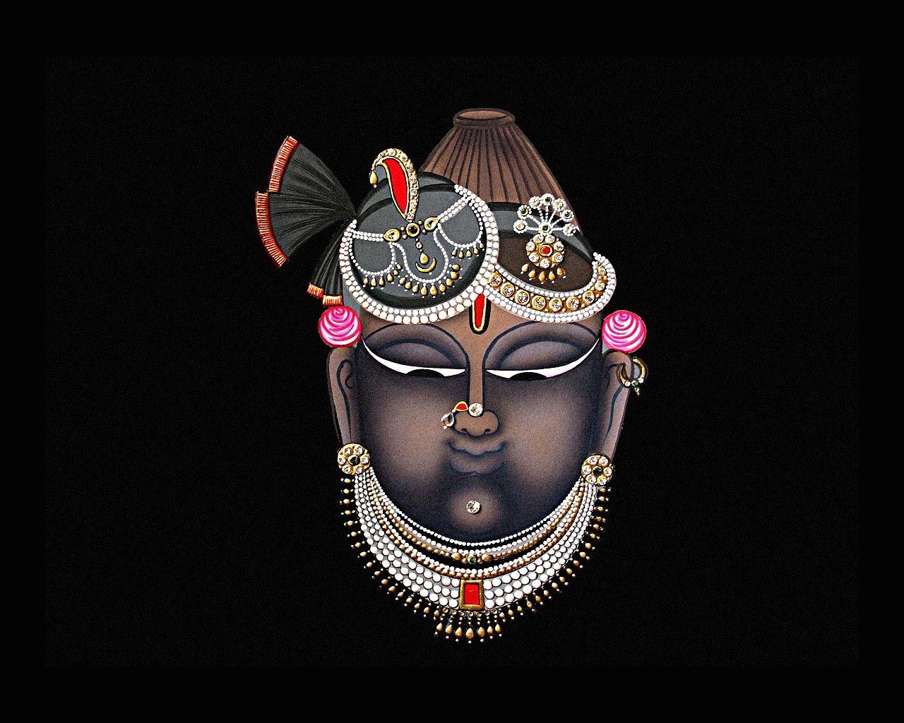 1280x1030 Shrinathji HD Wallpaper Free Download, Desktop