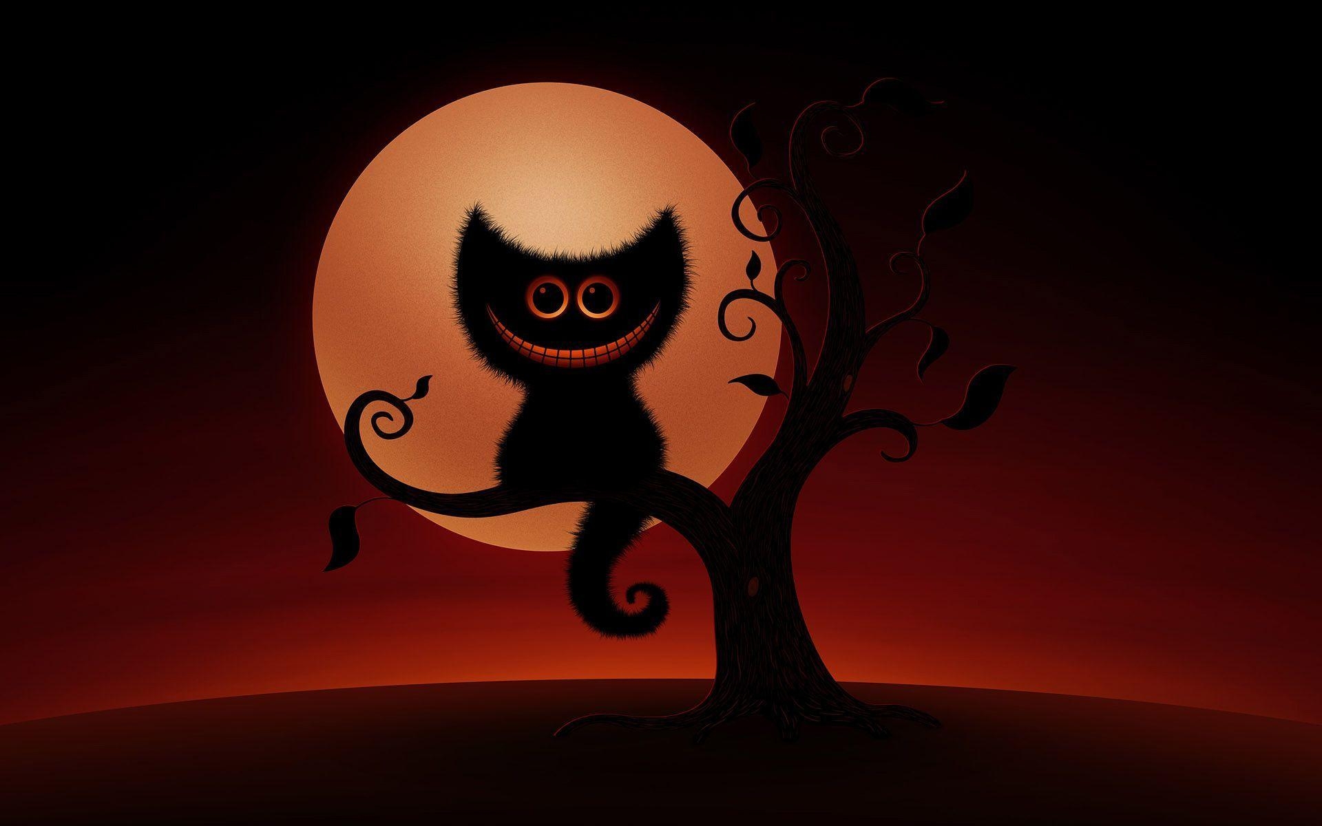 1920x1200 Wallpaper For > Halloween Cute Cat Wallpaper, Desktop