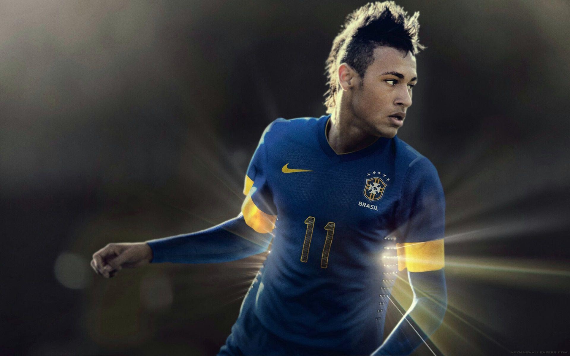 1920x1200 Neymar blue Brazil jersey wallpaper (2), Desktop