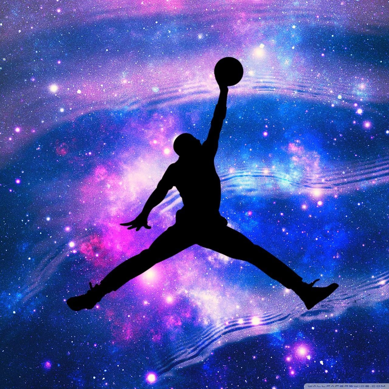 1280x1280 Jordan Galaxy Wallpaper, Phone