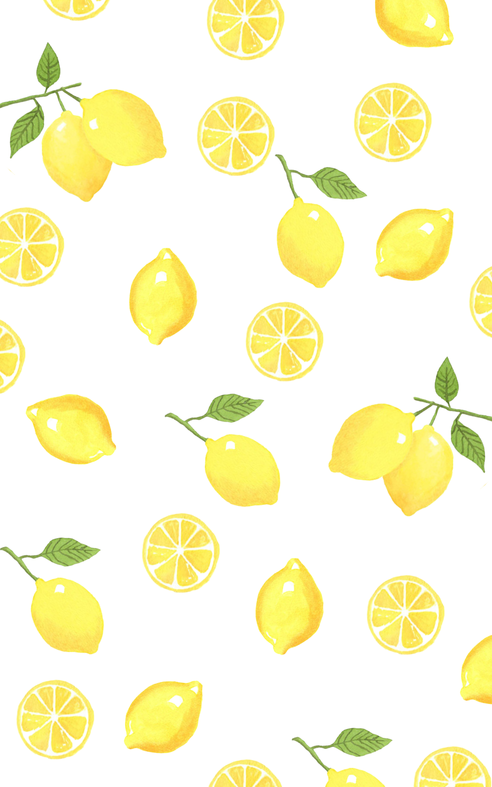 1600x2560 Lemon Wallpaper. Lemon background, Cute patterns wallpaper, Fruit wallpaper, Phone