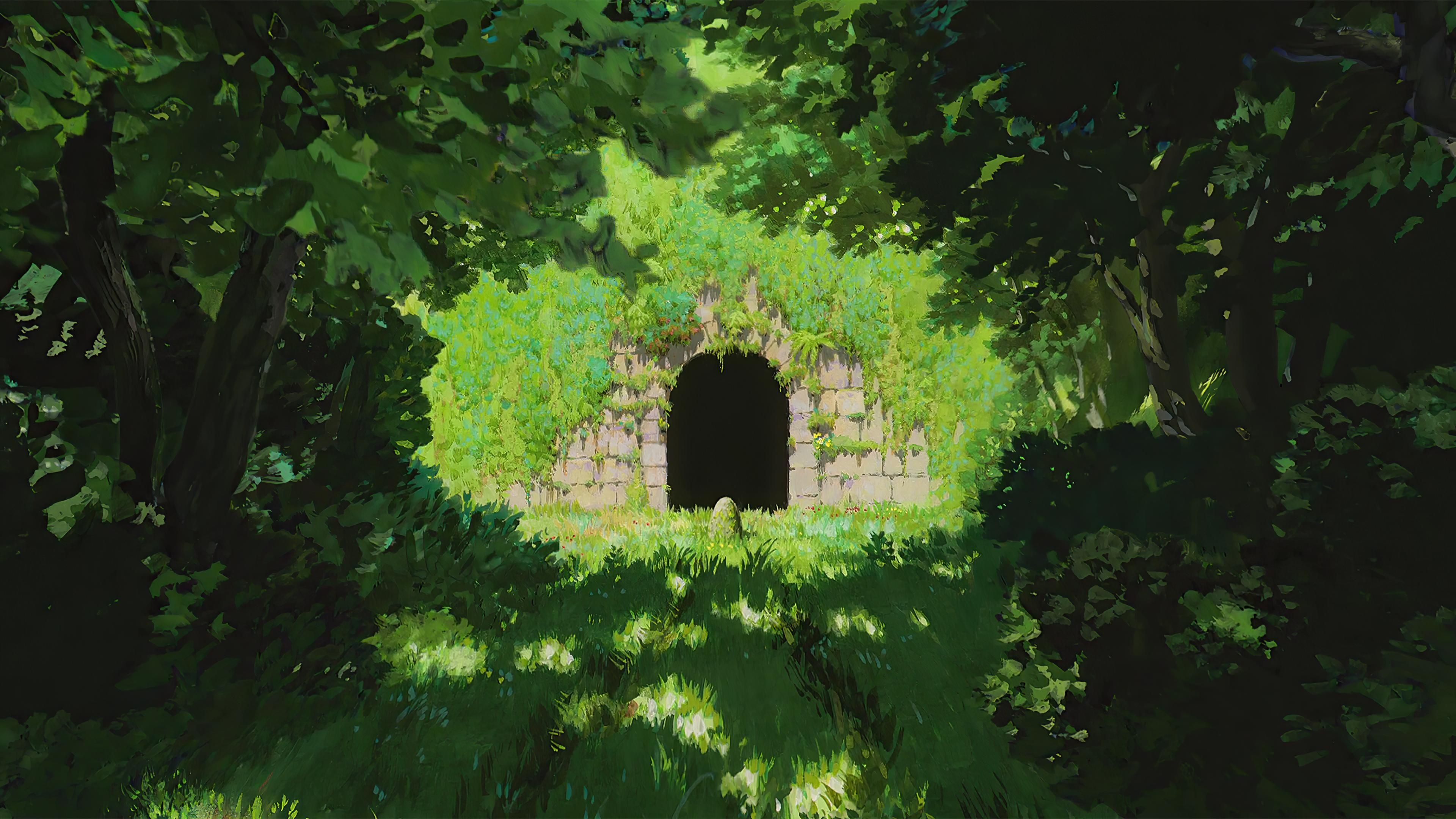 3840x2160 Ghibli AI Upscaled Wallpaper Collection - U Weenbell's Screencaptures Upscaled! Uncompressed Goog. Studio Ghibli Background, Desktop Wallpaper Art, Anime Scenery, Desktop