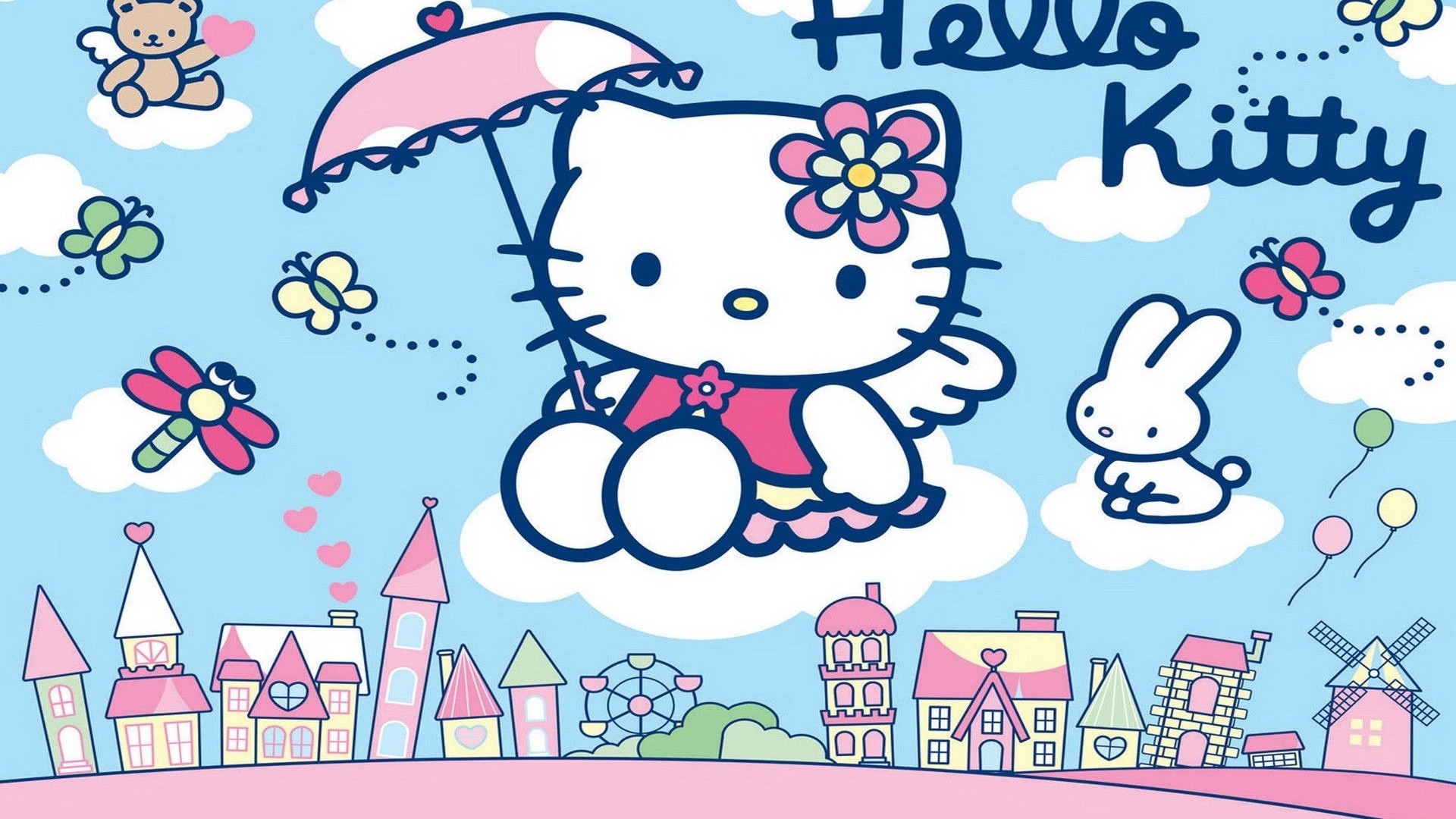 1920x1080 Desktop Wallpaper Sanrio Hello Kitty Cute Wallpaper, Desktop