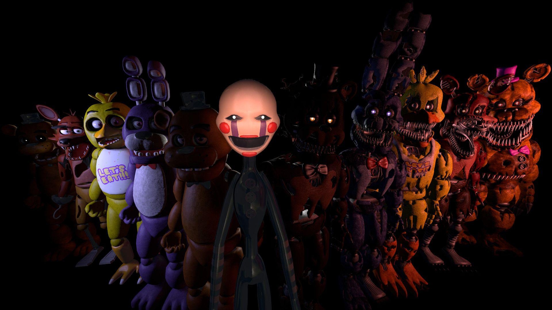 1920x1080 Fnaf Moving Wallpaper, Desktop