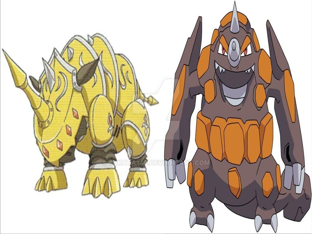 1030x770 Rhinomon vs Rhyperior, Desktop