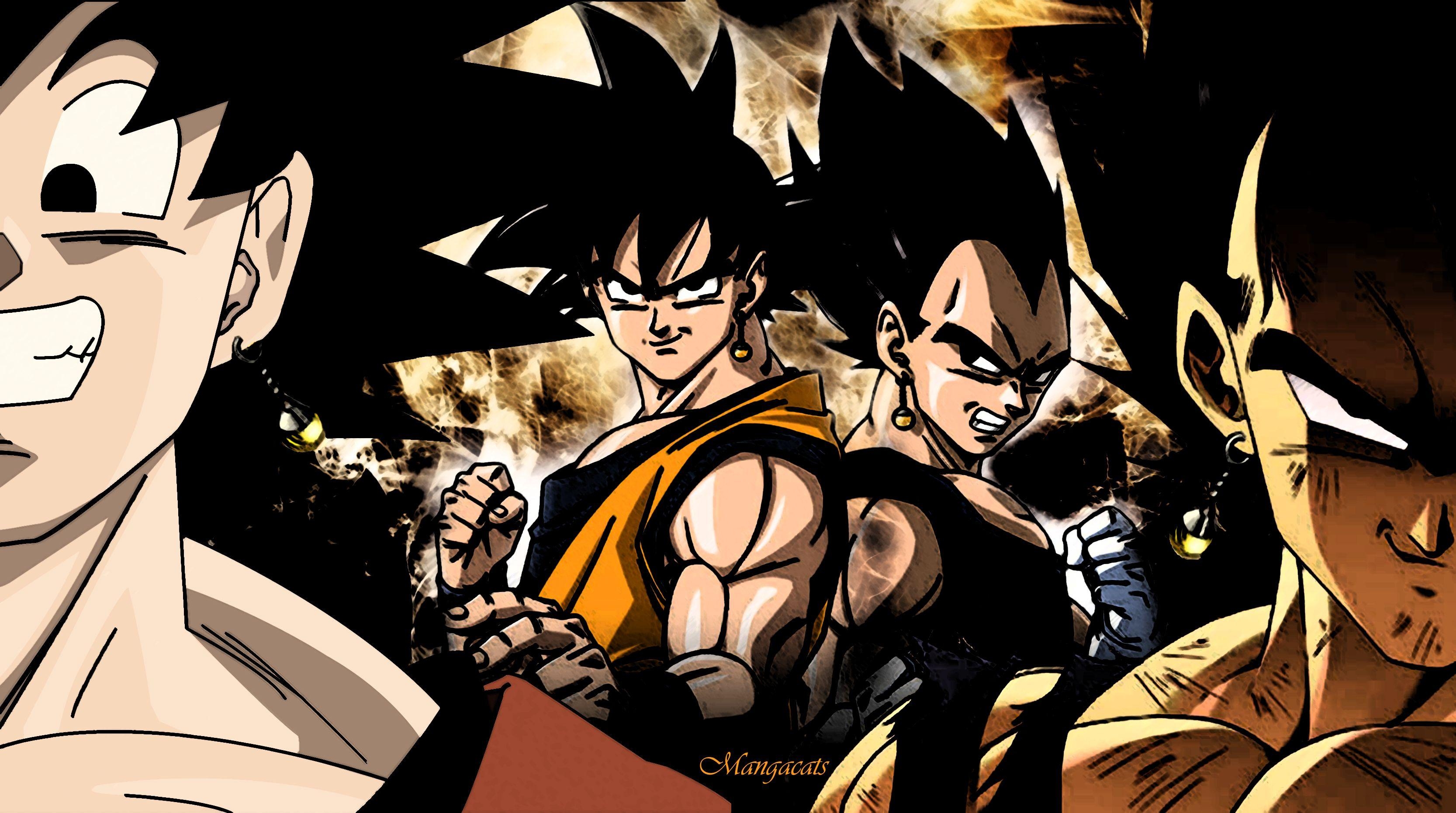 3340x1870 Goku and Vegeta Wallpaper, Desktop