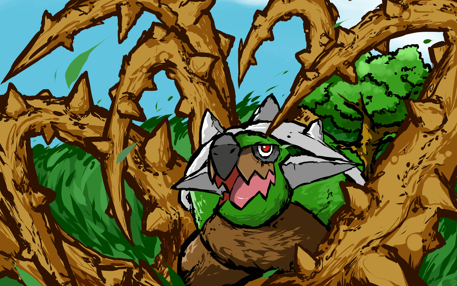 1600x1000 Torterra, Desktop