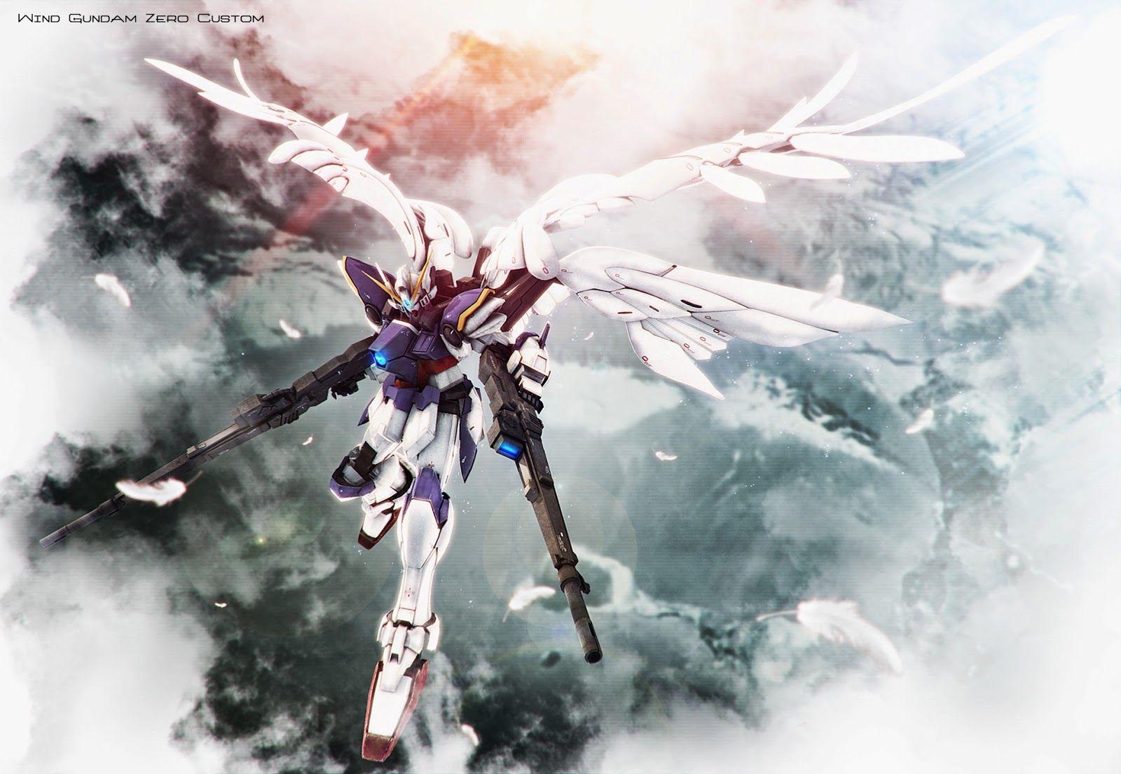 1600x1110 Wing Gundam Zero Custom Wallpaper by HΣИRY Kits Collection, Desktop