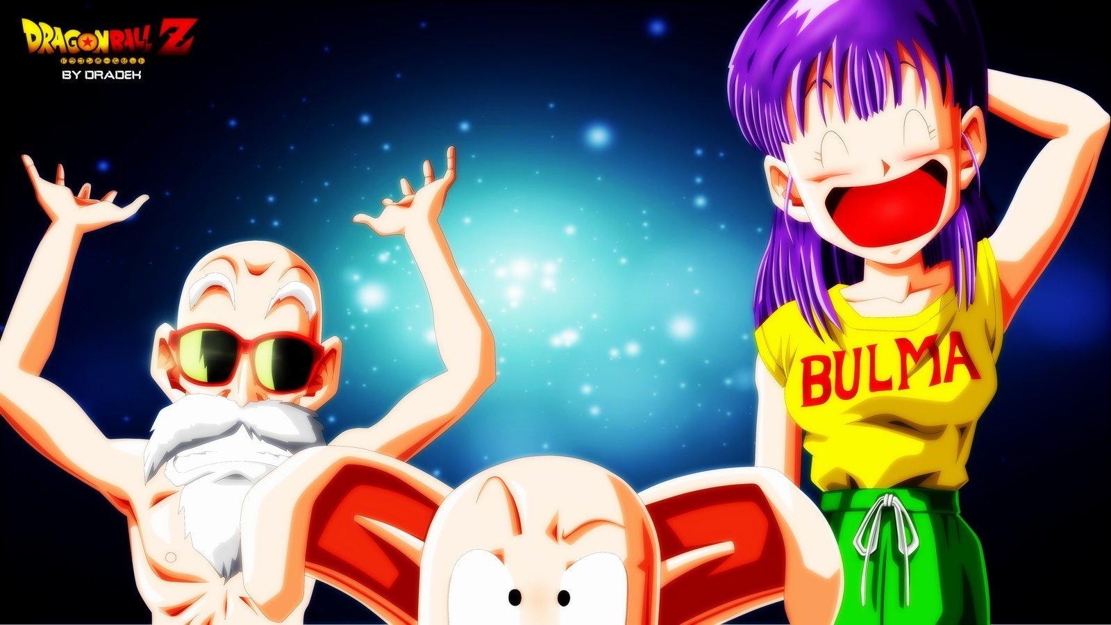 1600x900 Bulma, Oolong and Master Roshi Wallpaper, Desktop