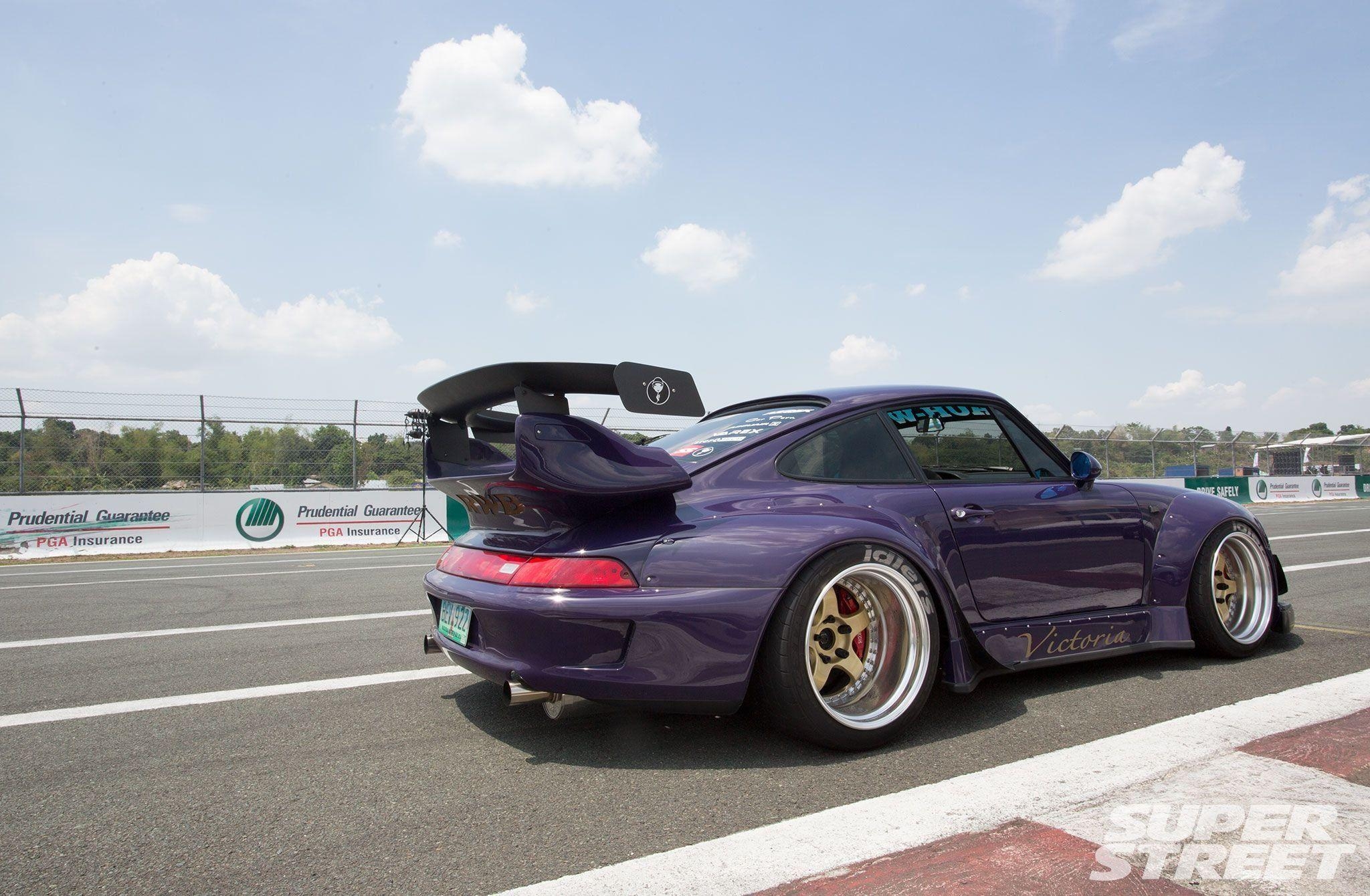 2050x1340 Porsche 993 Carrera 2 RWB bodykit tuning wallpaper, Desktop