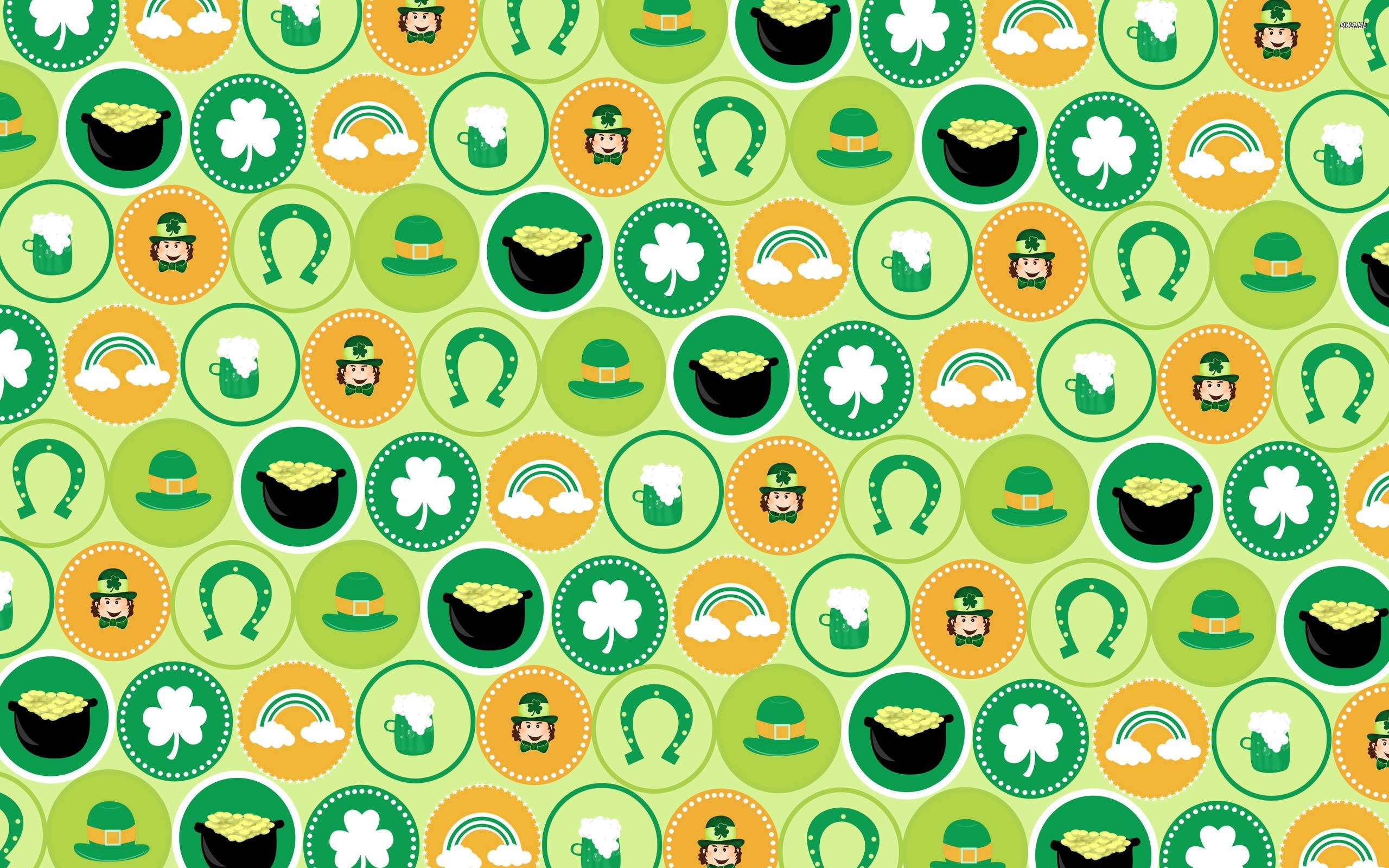 2560x1600 St Patricks Day Wallpaper Rainbow, Desktop