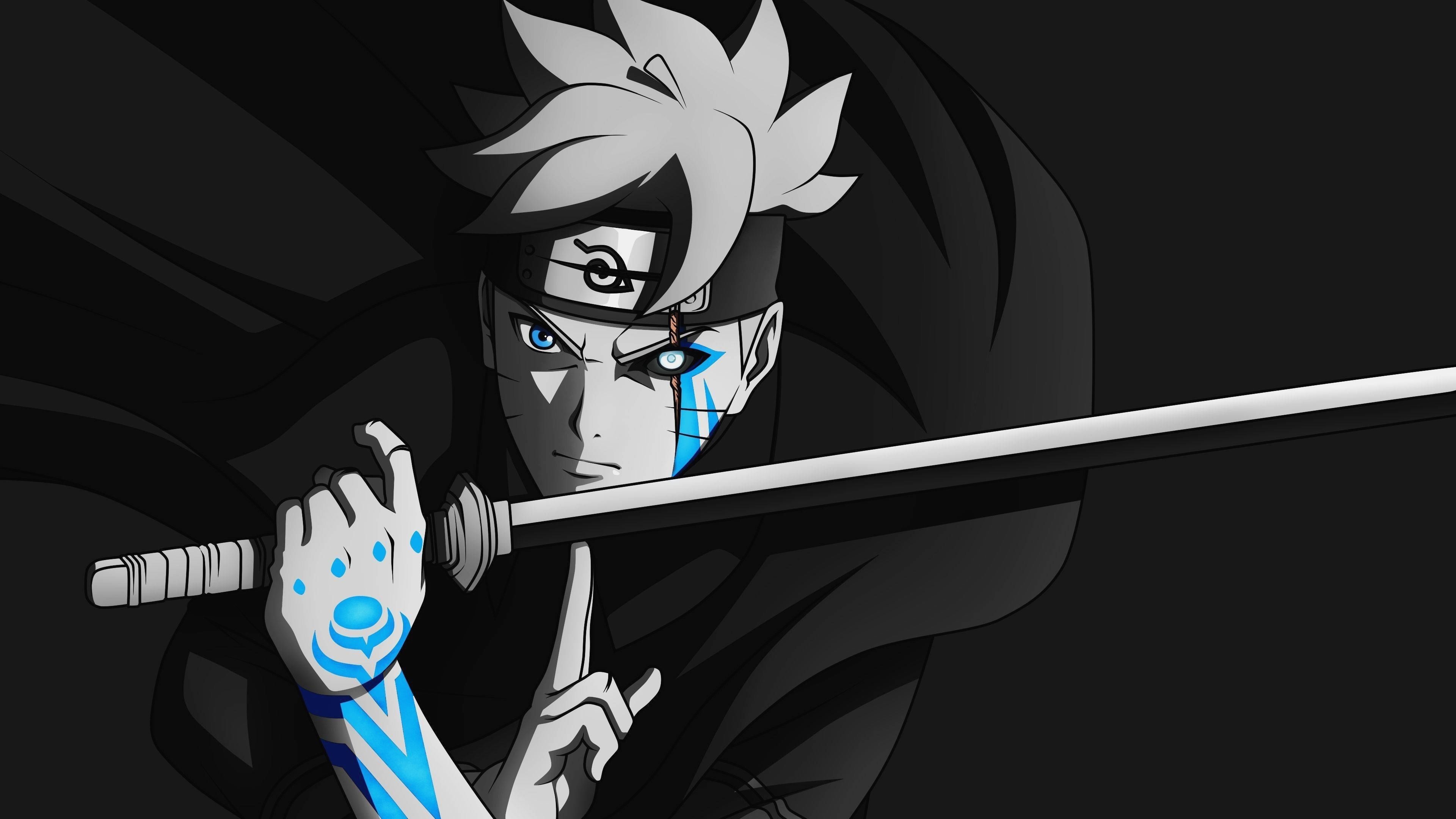 3840x2160 Boruto Karma Mark, Desktop