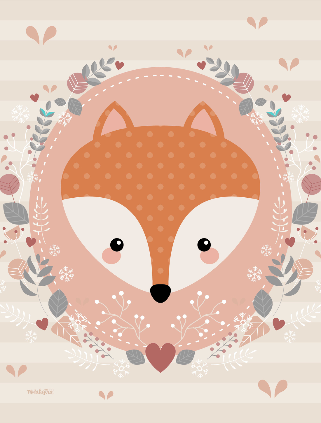 1100x1460 Kawaii Fox Wallpaper Free Kawaii Fox Background, Phone