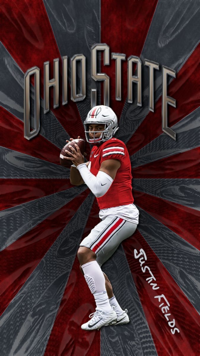 680x1200 ohio state wallpaper justin fields, Phone