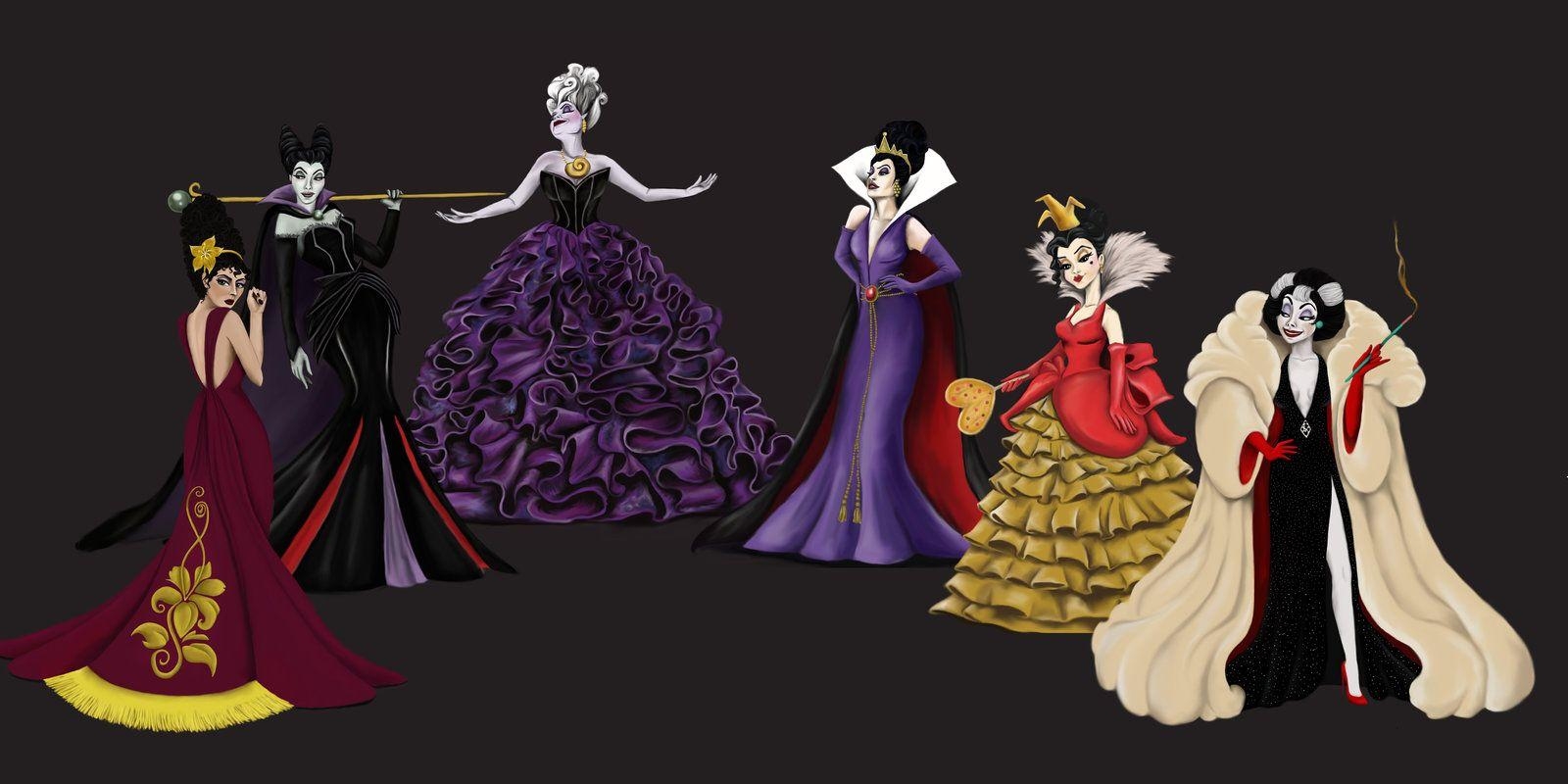 1600x800 Disney Villains Widescreen Wallpaper 21723, Dual Screen