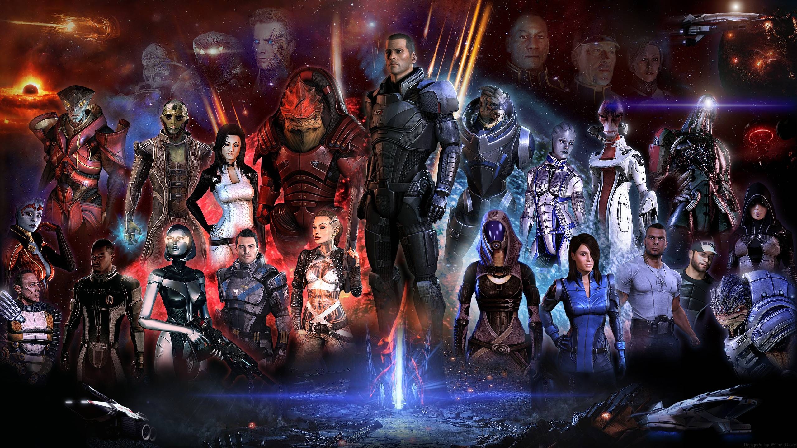 2560x1440 Mass Effect Wallpaper, Desktop