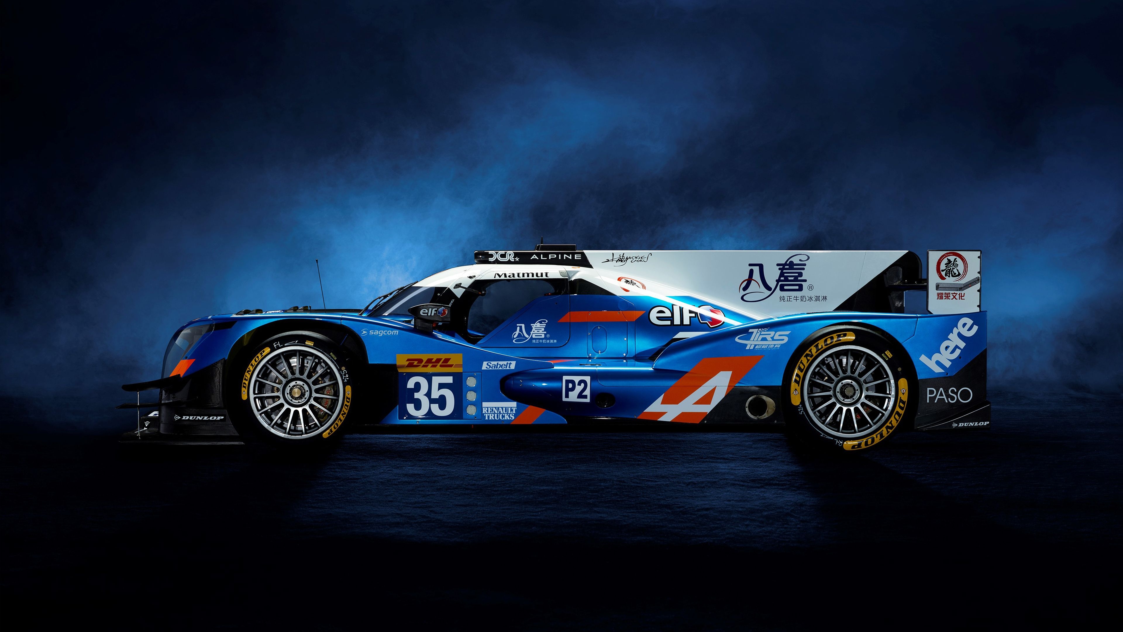 3840x2160 Alpine A460 Race Car 4K Wallpaper. HD Car Wallpaper, Desktop