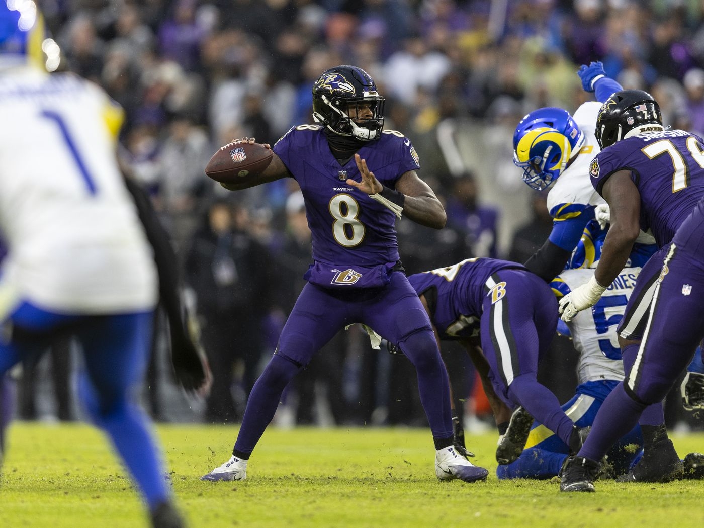 1400x1050 Lamar Jackson's TD to Zay Flowers, Desktop