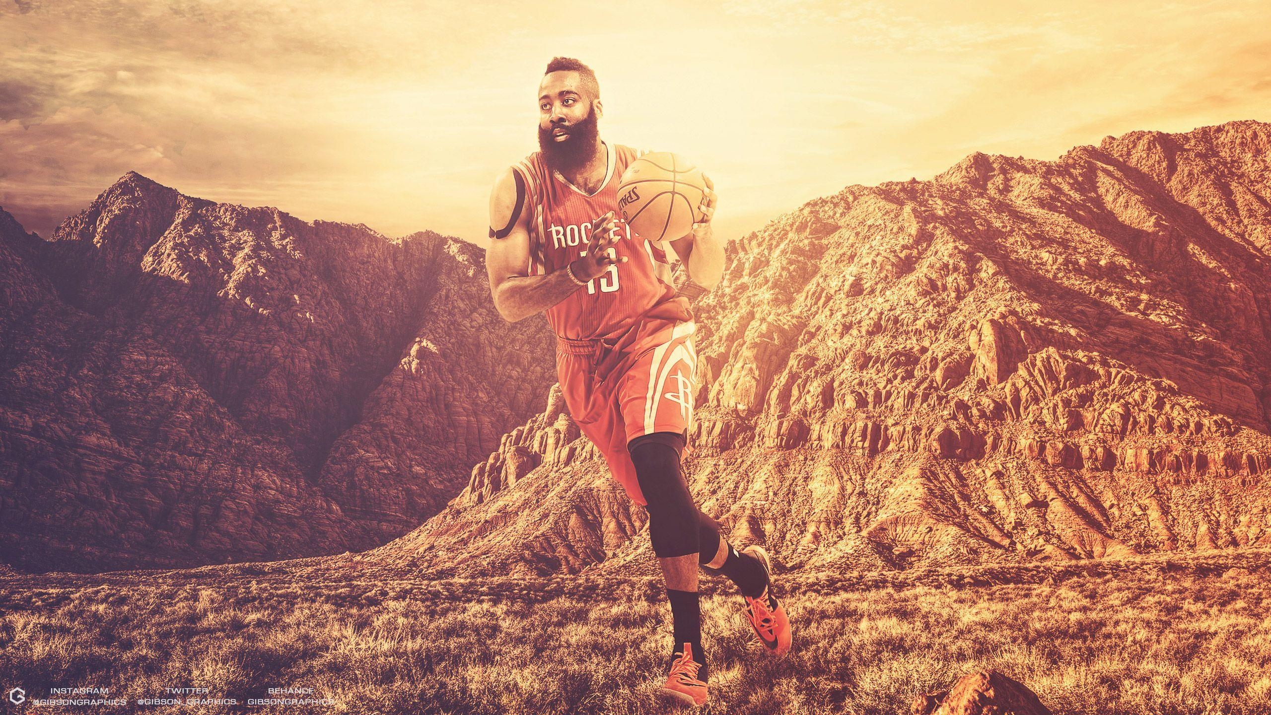 2560x1440 James Harden Wallpaper. Basketball Wallpaper at, Desktop