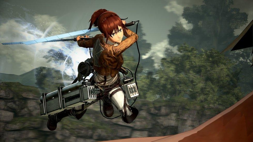 980x560 Sasha Braus Attack on Titan 2 Game 4K UHD Wallpaper, Desktop