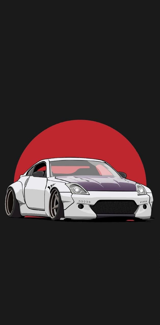 630x1280 NISSAN 350z wallpaper, Phone