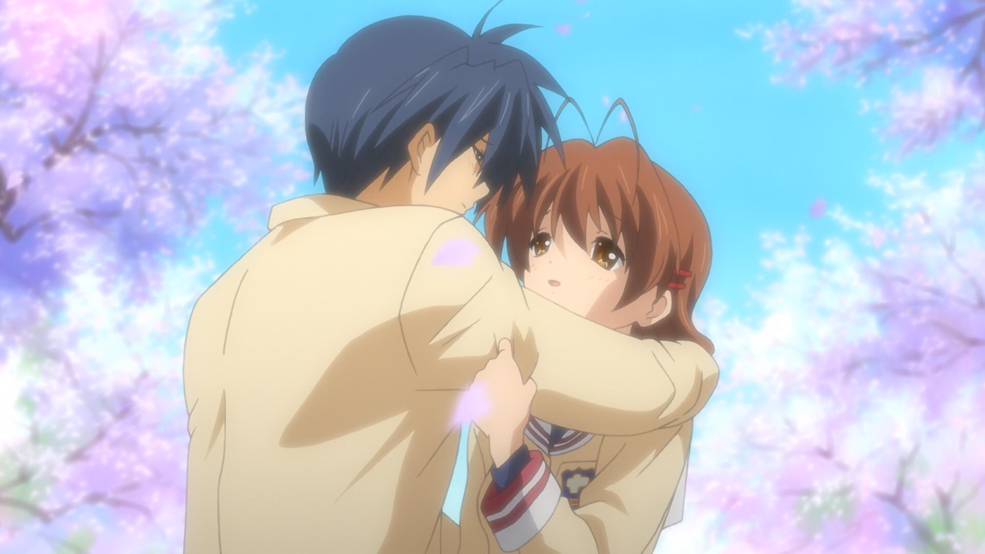 1920x1080 Picture Of Clannad Kotomi And Tomoya Kiss #rock Cafe, Desktop