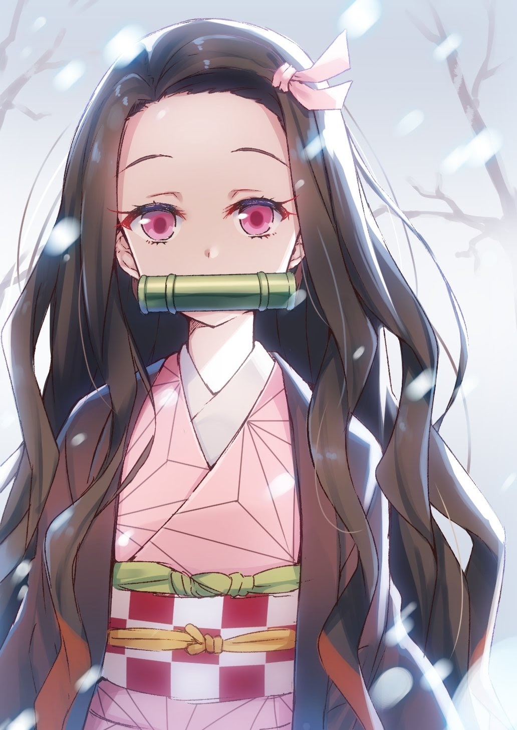 1040x1460 nezuko kamado Nezuko Wallpaper, Phone