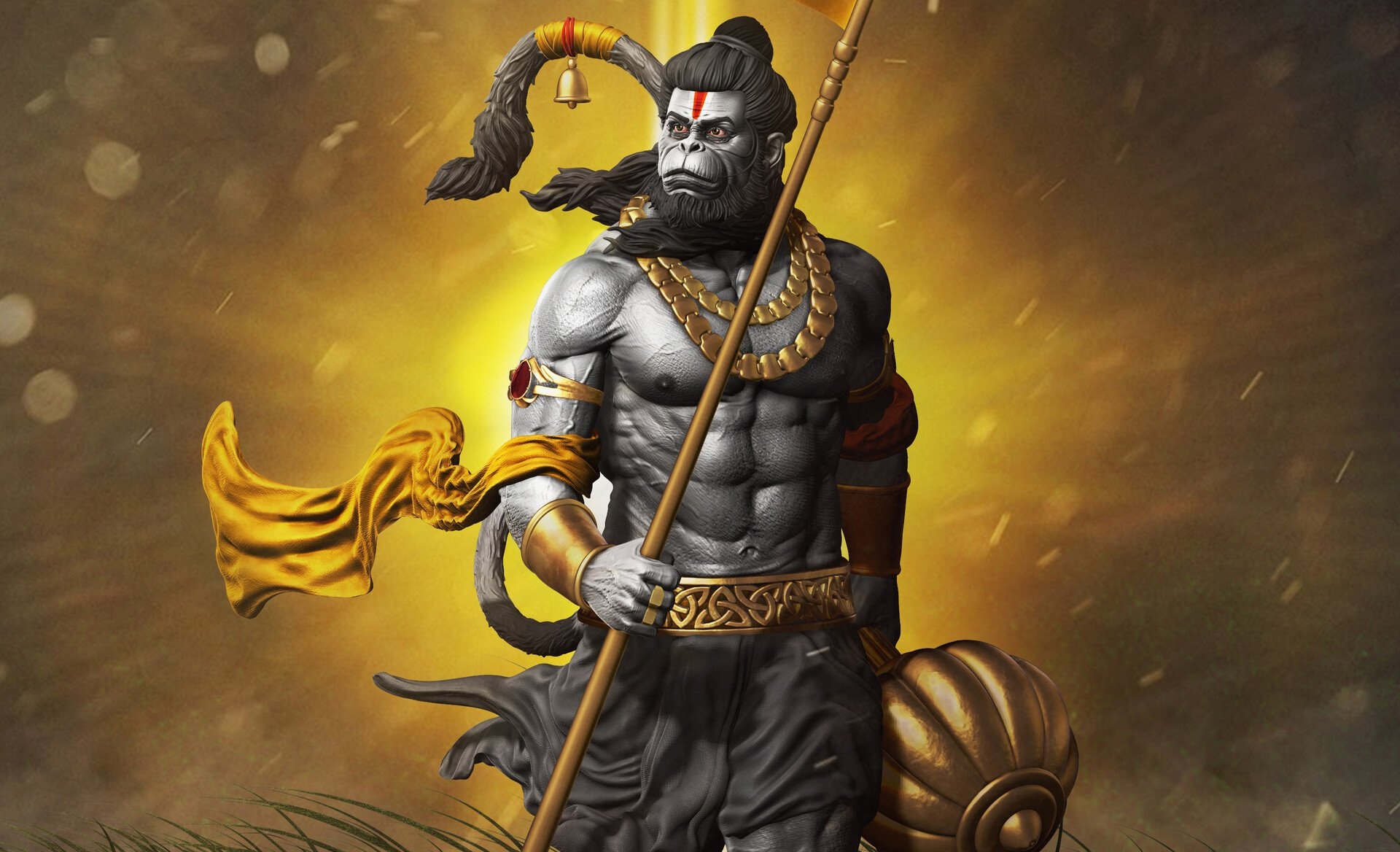 1920x1170 Hanuman ji, Desktop