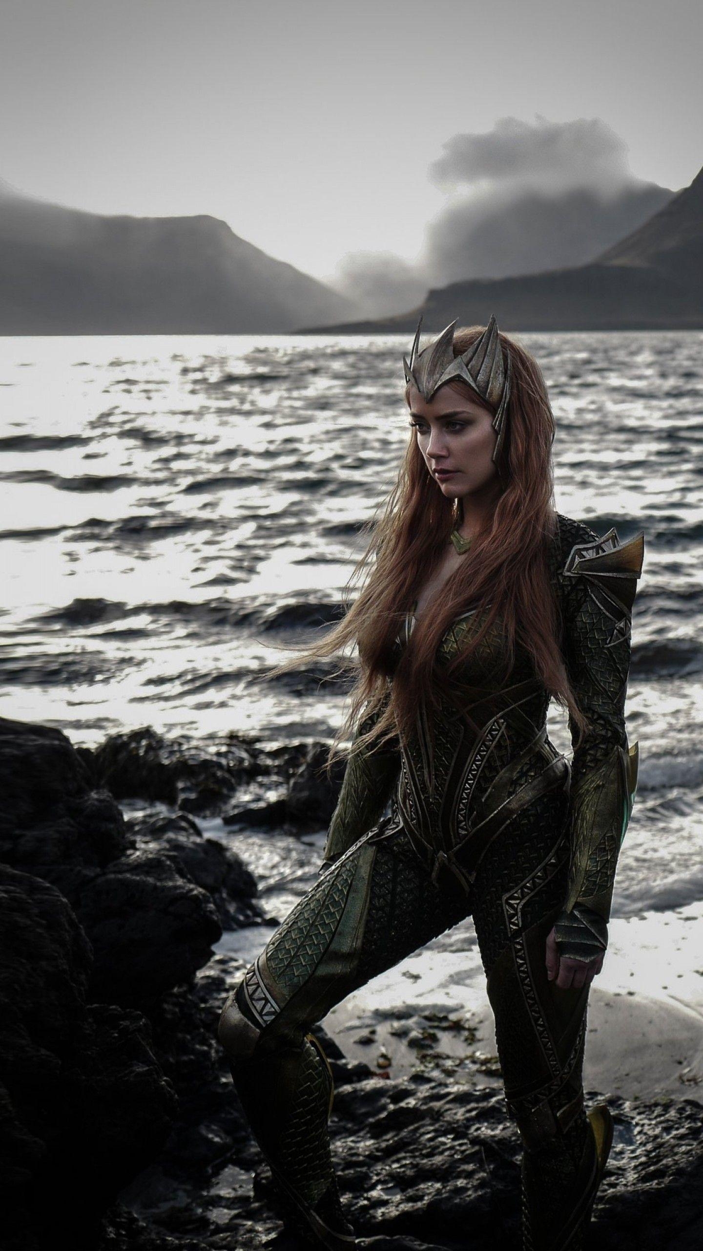 1440x2560 Wallpaper Justice League, amber heard, queen mera, Movies, Phone