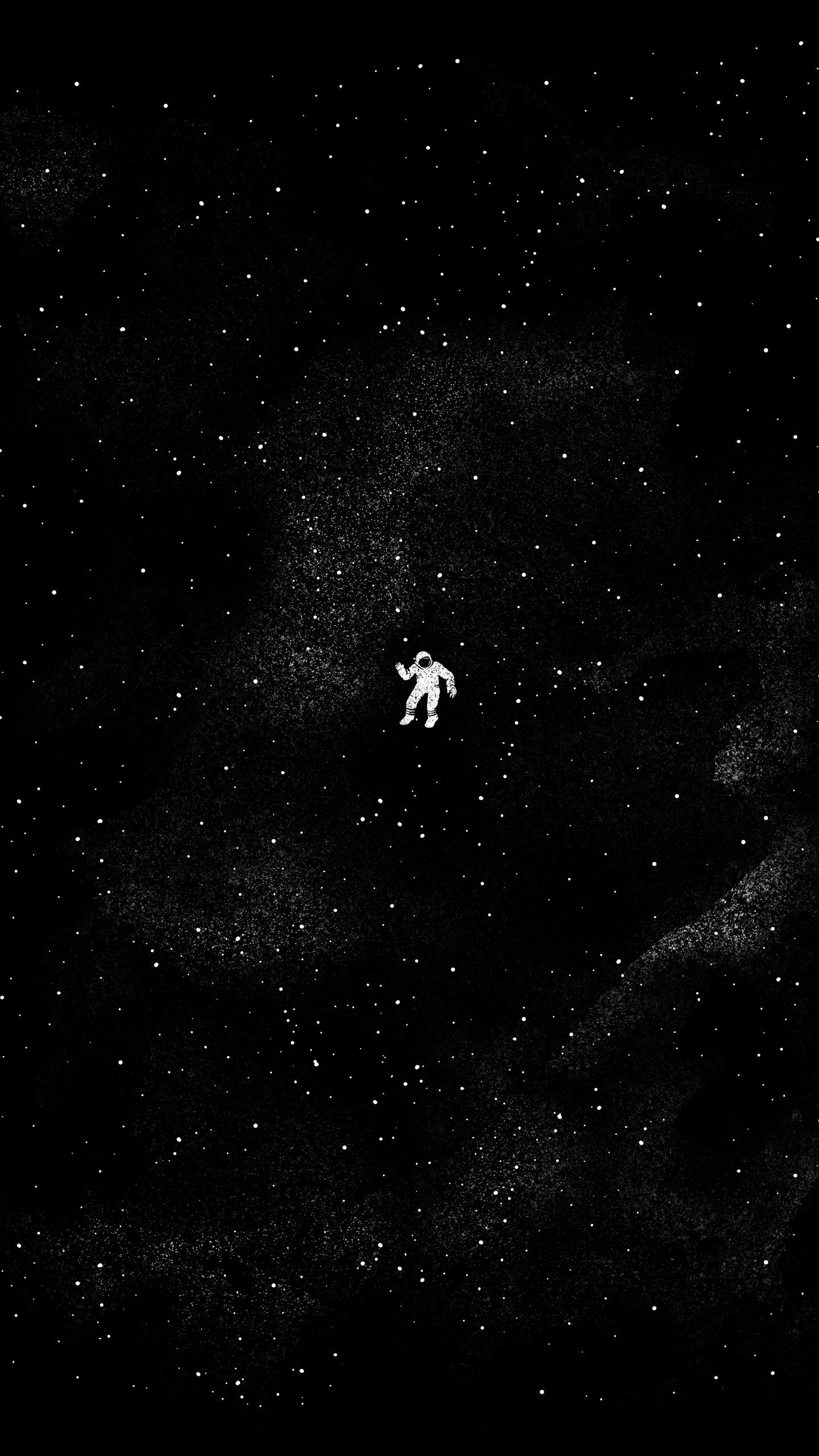 1440x2560 Black Astronaut Wallpaper Free Black Astronaut Background, Phone