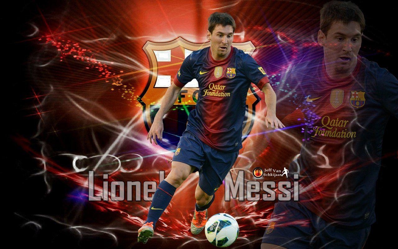 1280x800 Messi 3 D desktop background. Hot Messi Wallpaper, Desktop