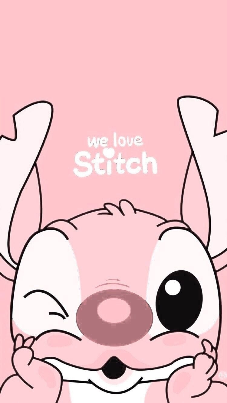 750x1340 Stitch pink ideas. stitch drawing, lilo and stitch, stitch disney, Phone