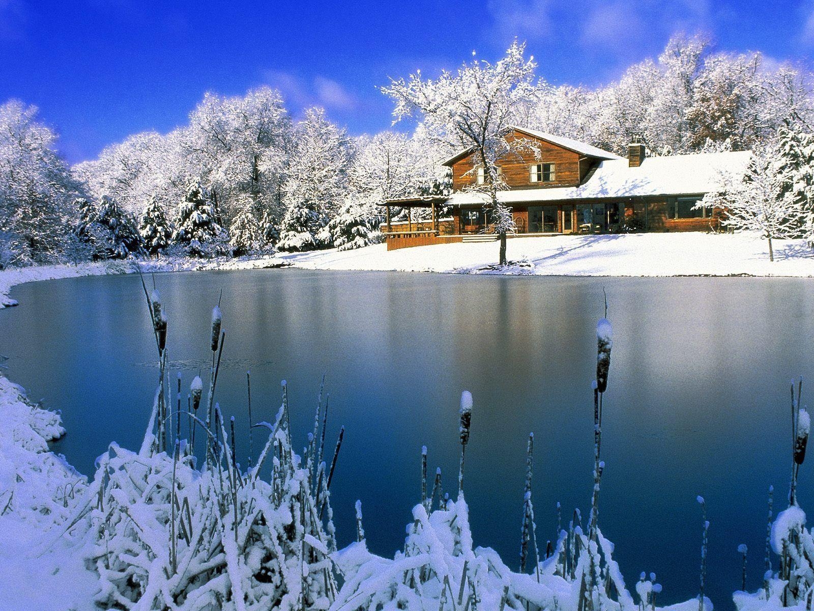 1600x1200 Nature Winter Scene Wallpaper For Computer 19812 Full HD Wallpaper, Desktop