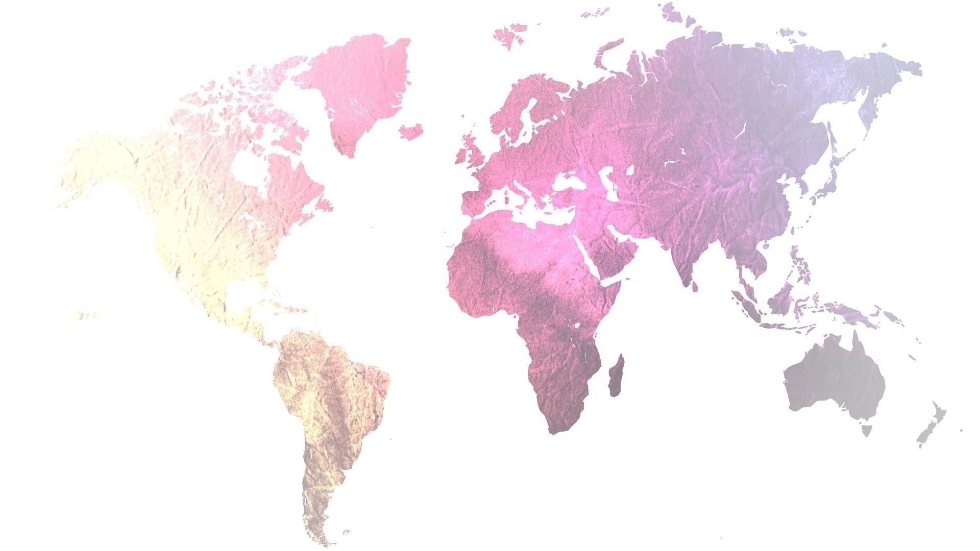 1920x1080 Pink World Map Wallpaper Free Pink World Map Background, Desktop