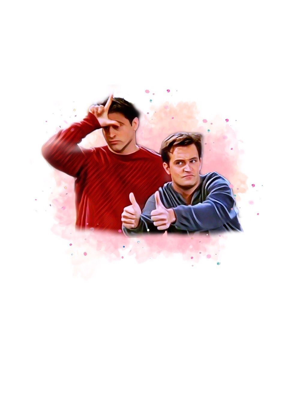 1000x1340 Chandler and Joey. Friends tv quotes, Joey friends, Friends tv, Phone