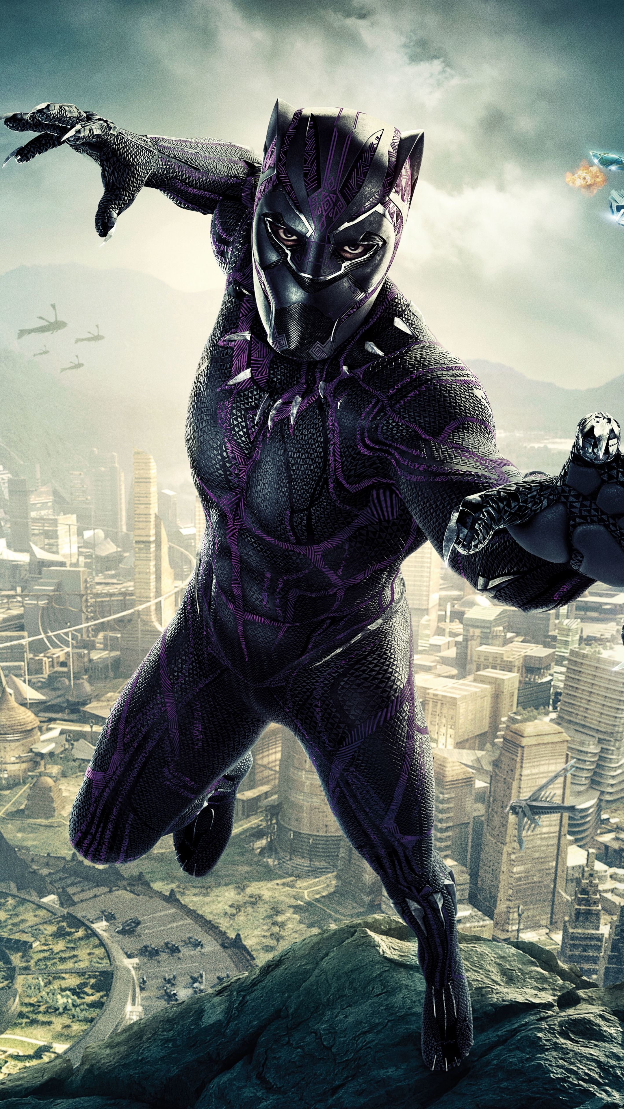 2160x3840 Black Panther Wallpaper 4k iPhoneD, Phone