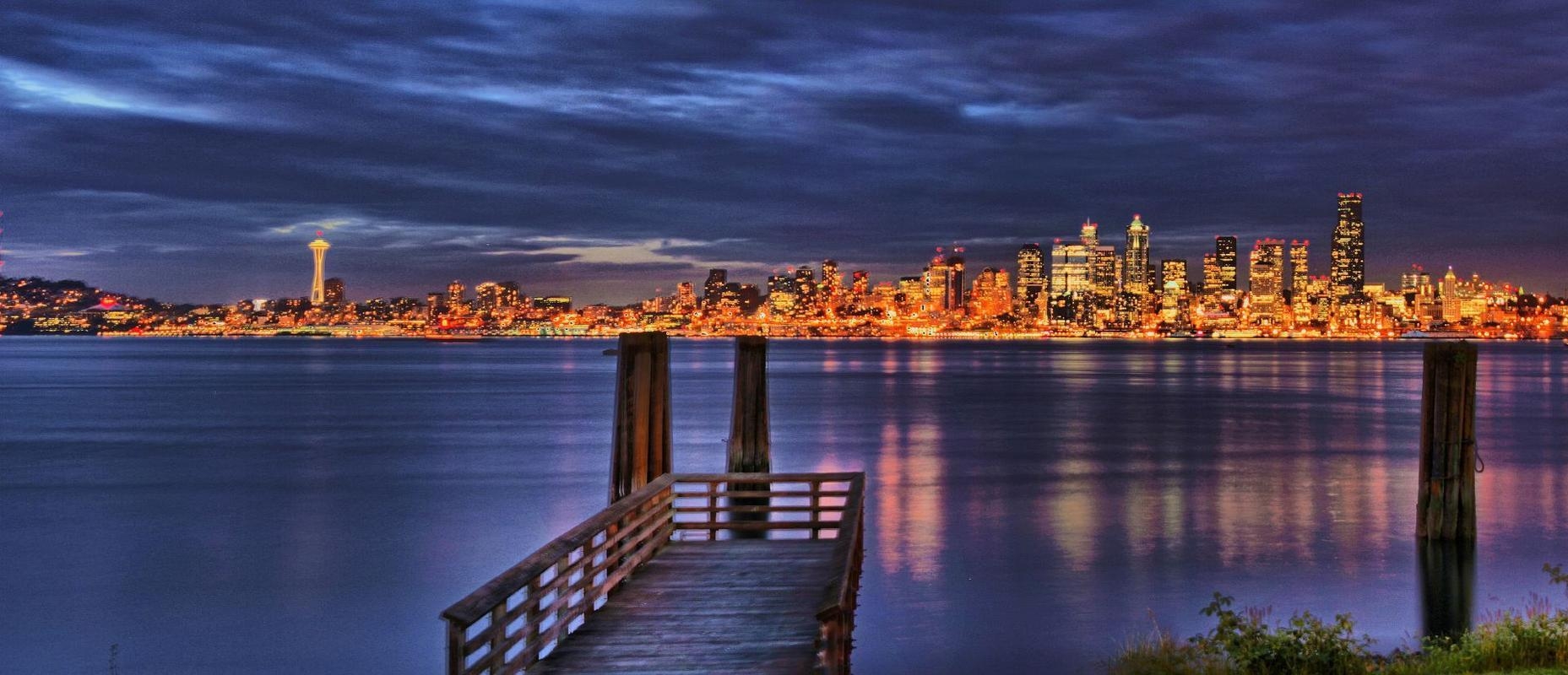 1860x800 Wallpaper Installation Seattle Incredible Best Seattle Wallpaper, Dual Screen