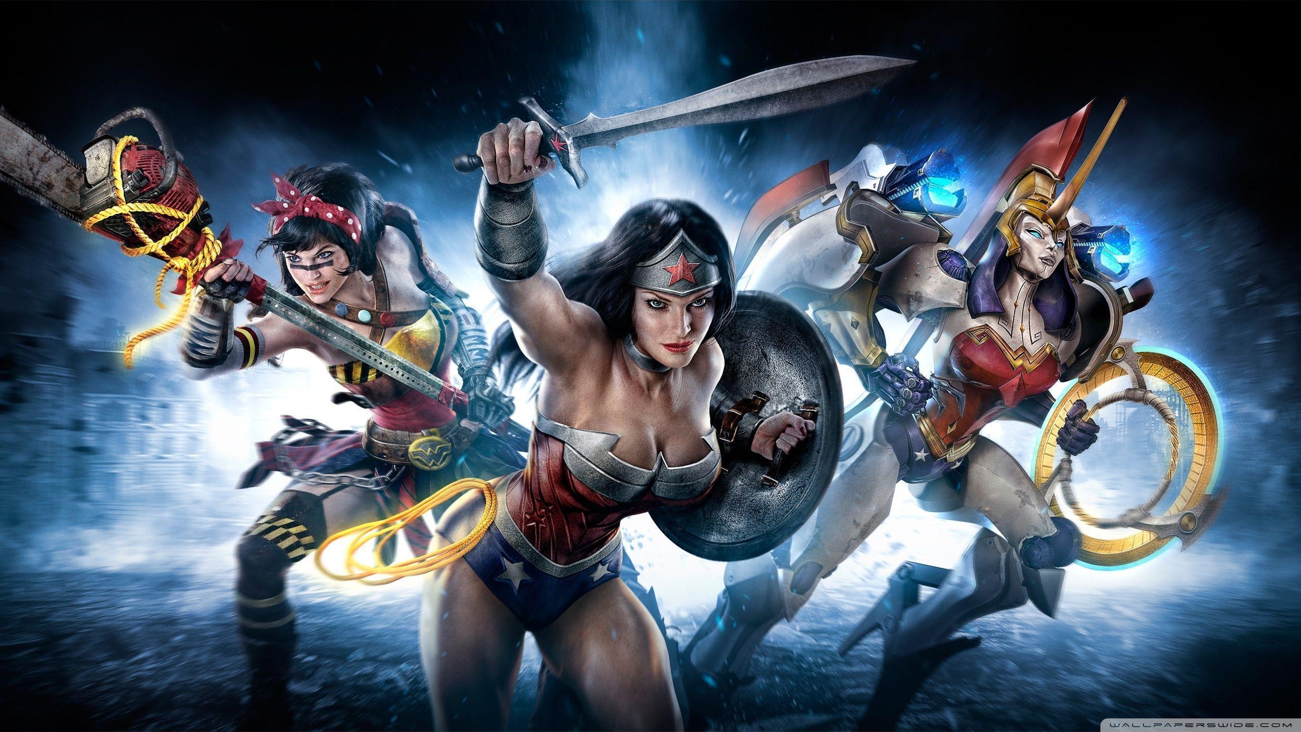 2560x1440 Wonder Woman HD desktop wallpaper, Dual Monitor, Desktop