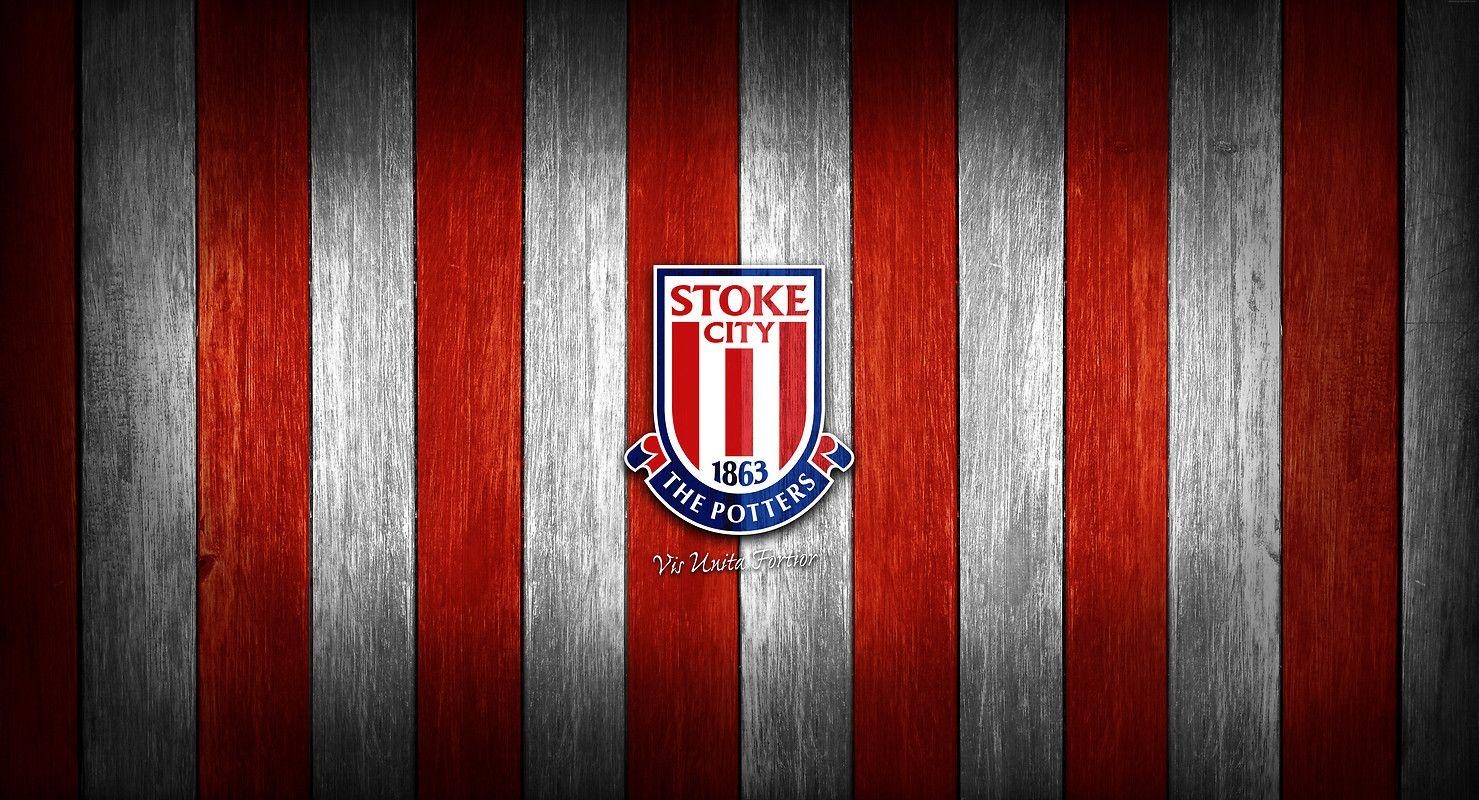 1480x800 Stoke City logo wallpaper, Desktop